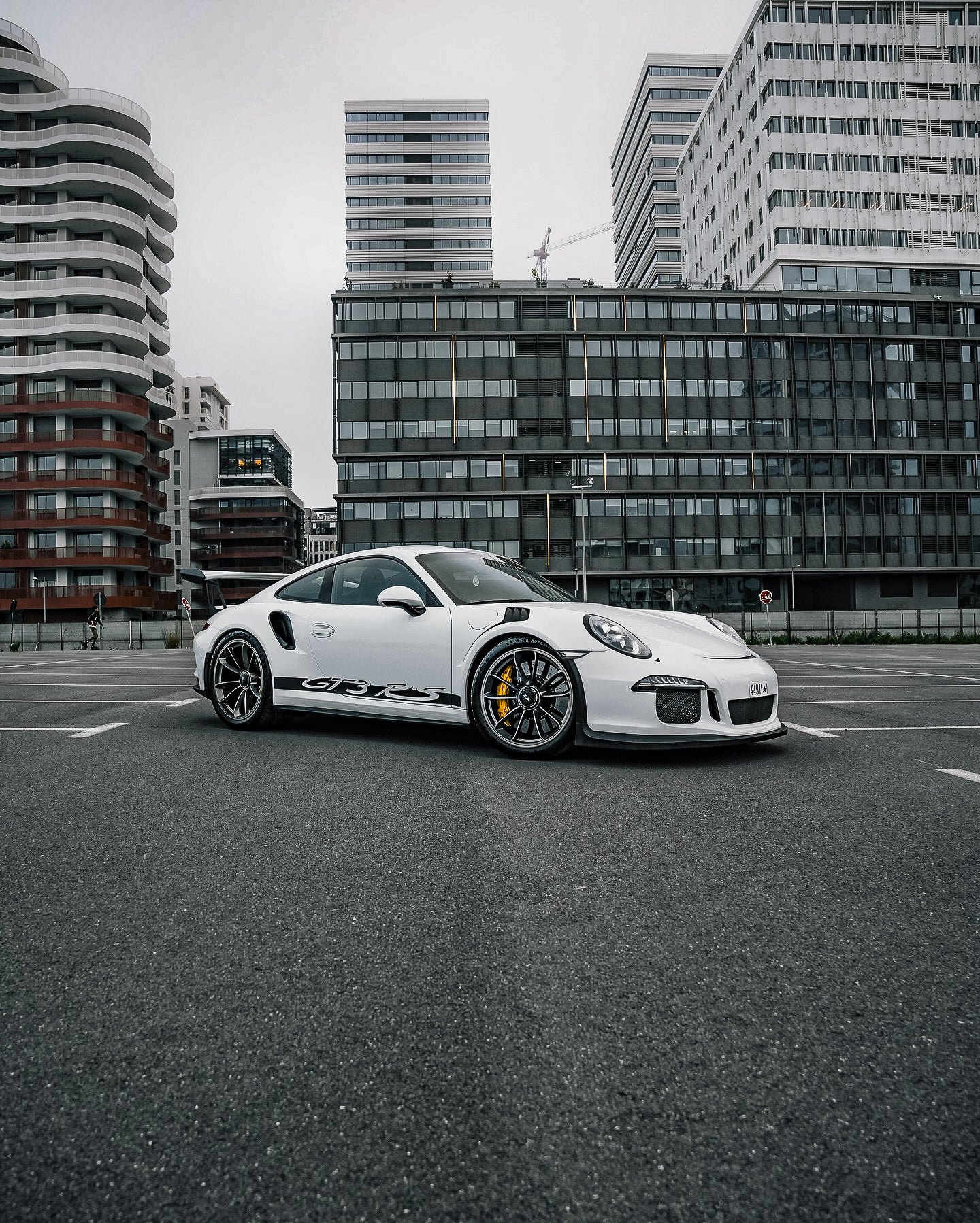 991 911 GT3RS Side Stripes Wing Decal