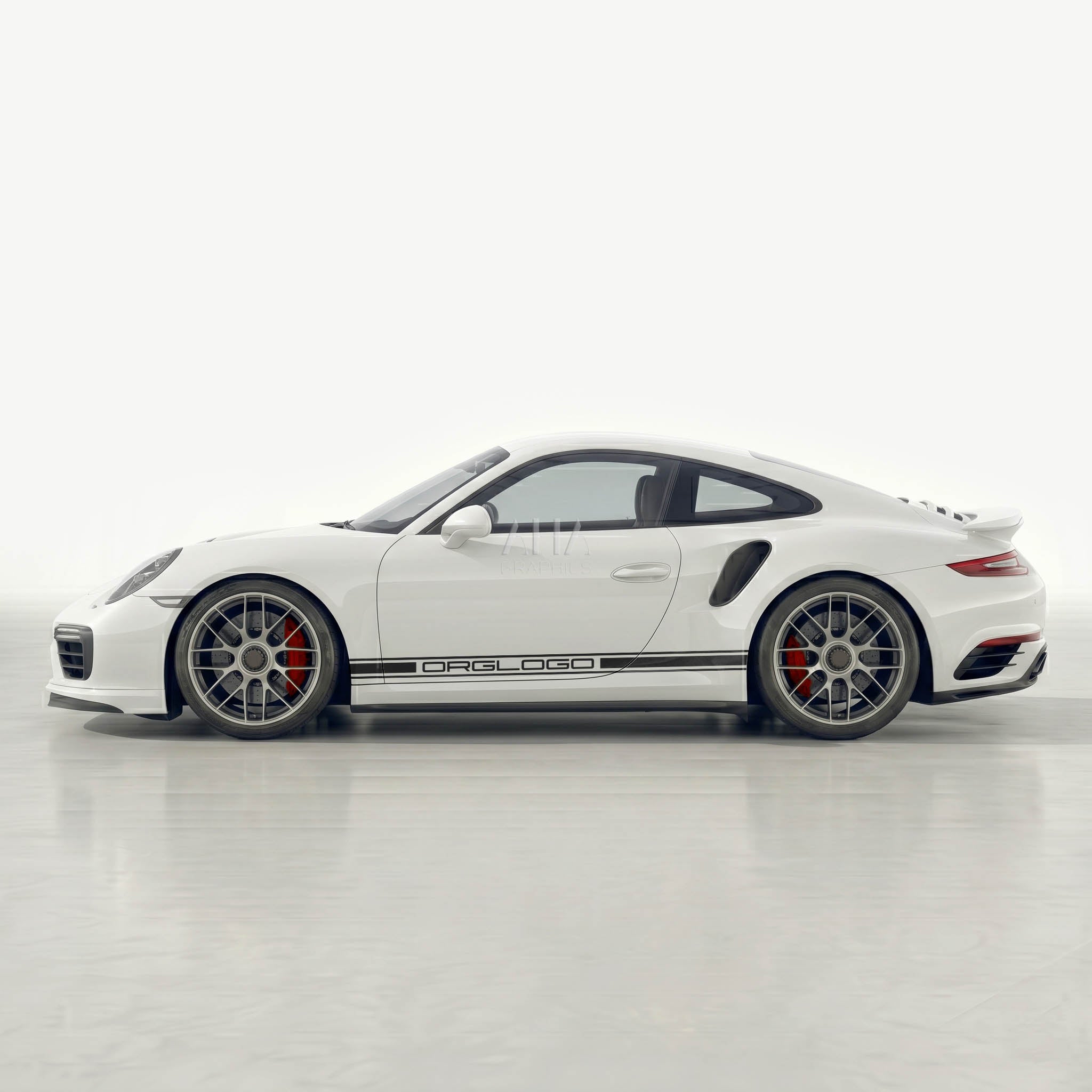 991 991.2 Carrera Turbo GT3 Side Stripes Decals