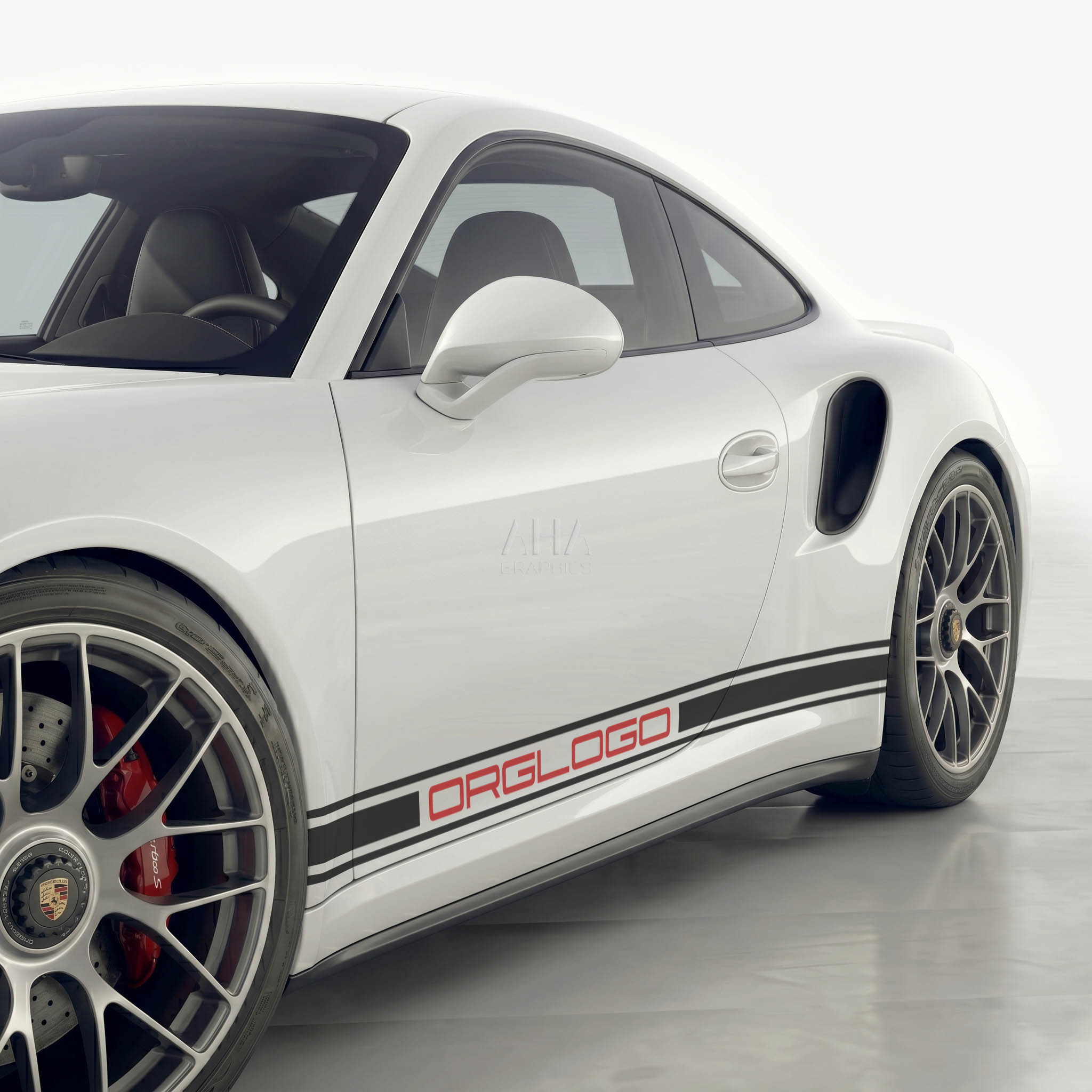 991 992 911r Side Stripes Decals