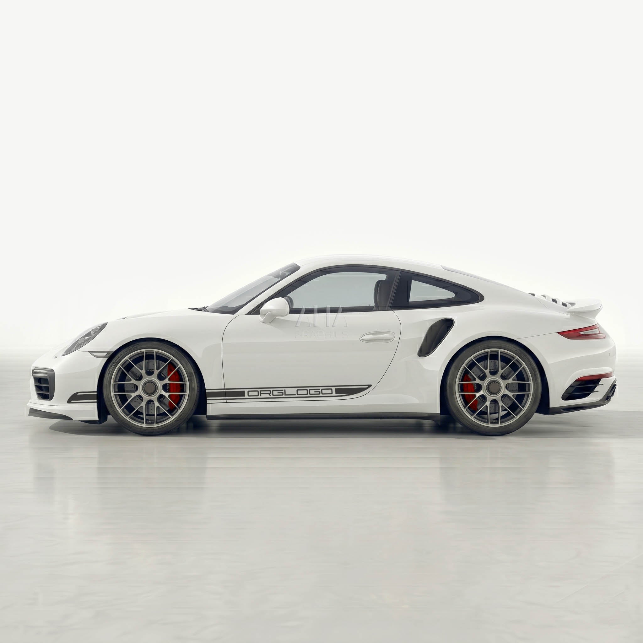 911 991 Carrera Turbo GT3 Side Stripes Decals