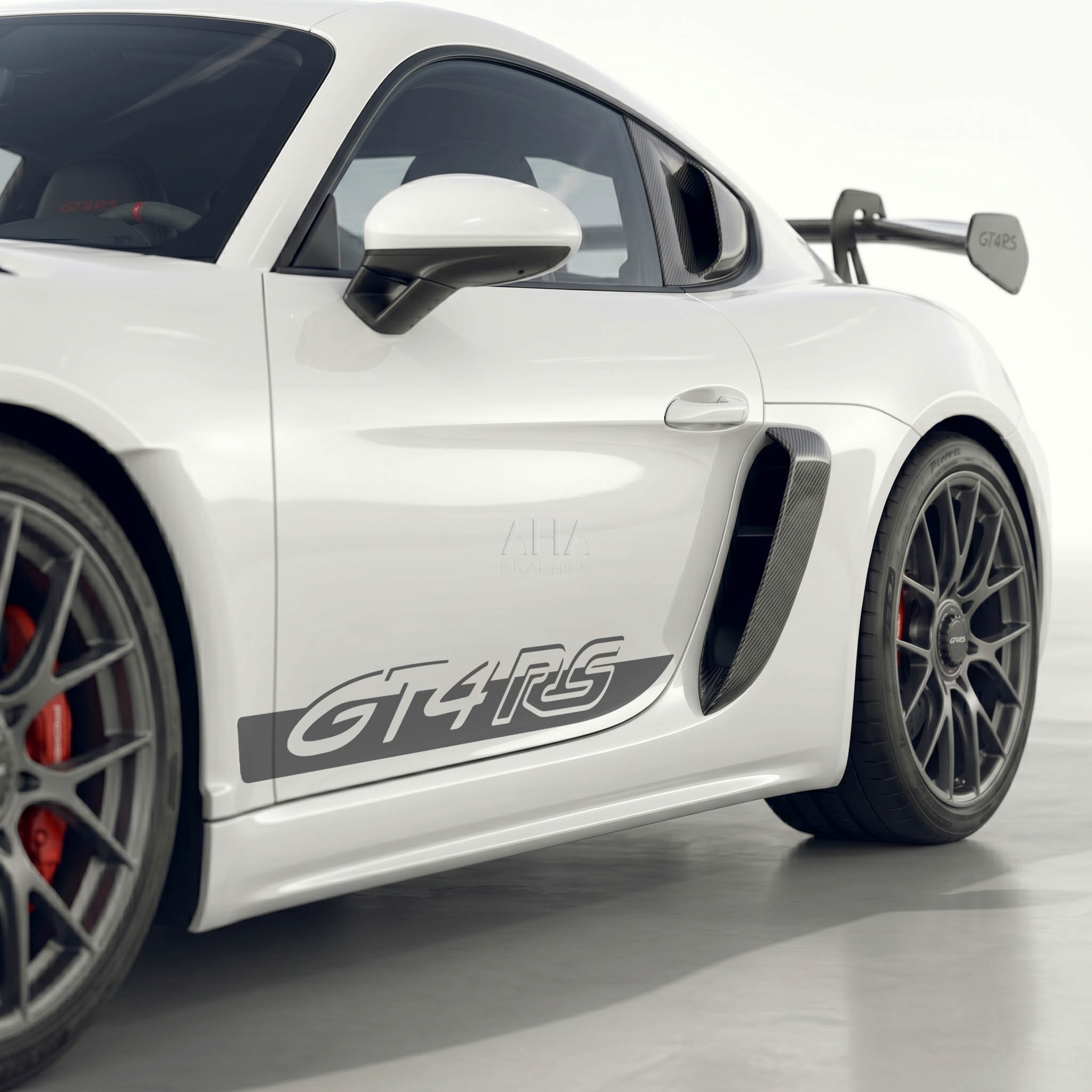 718 Cayman GT4RS 982 Side Stripes Decals
