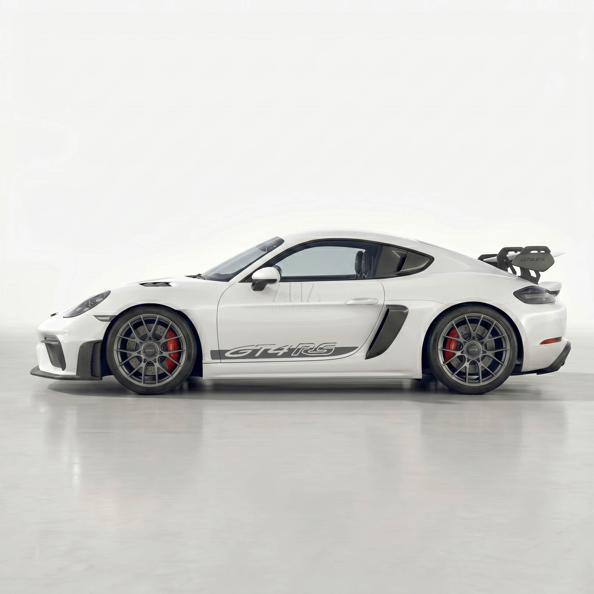 718 Cayman GT4RS 982 Side Stripes Decals