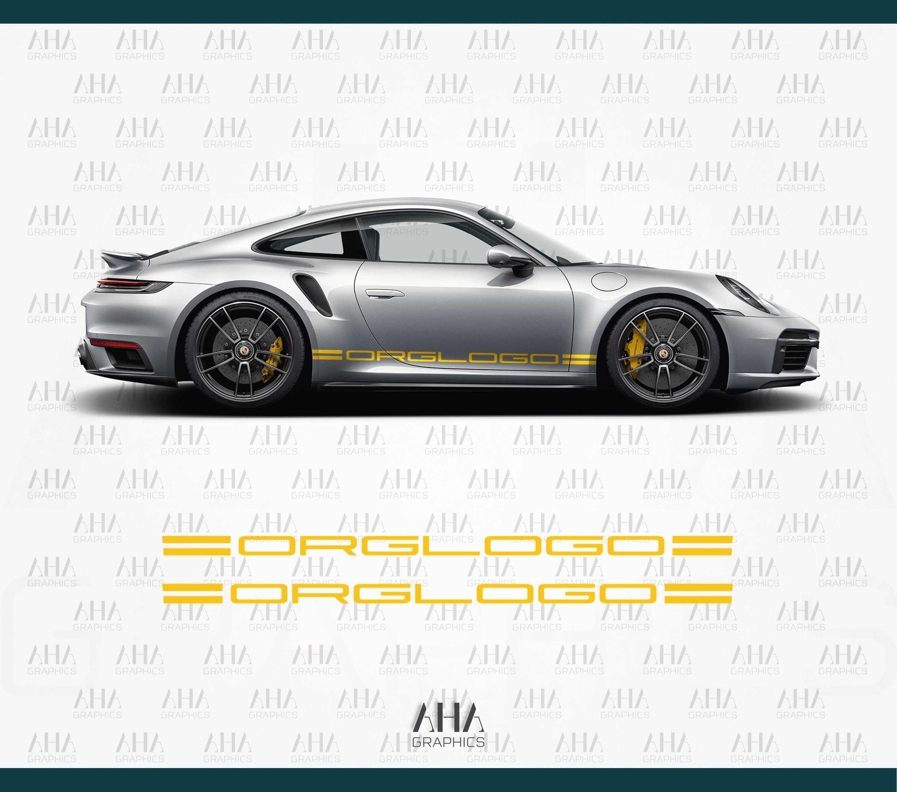 911 992 Turbo Carrera Side Decals