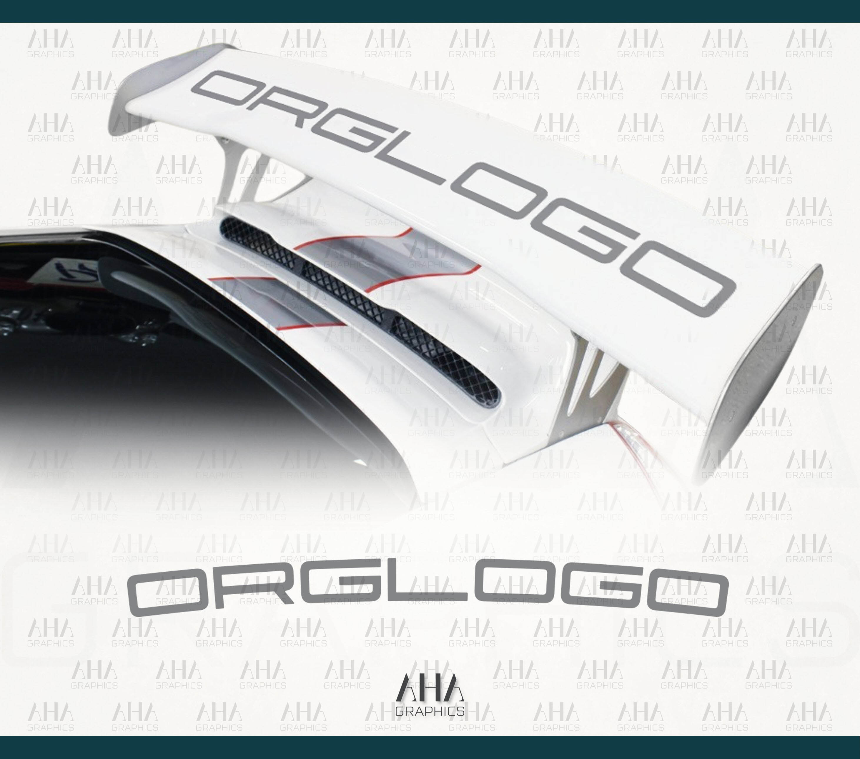 997 GT3RS Wing Decal