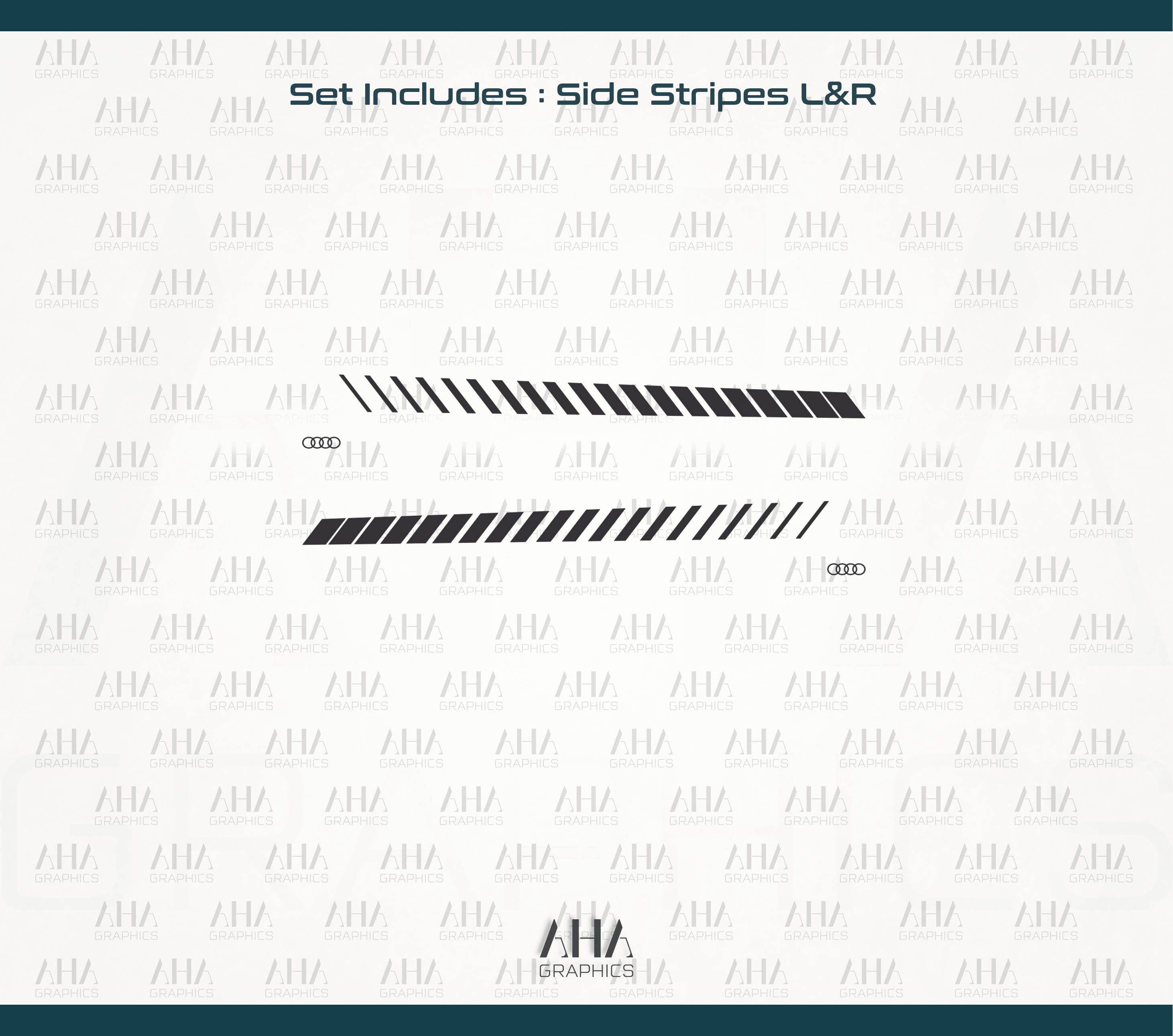 Audi TT RS Audi TT Side Stripes Decals