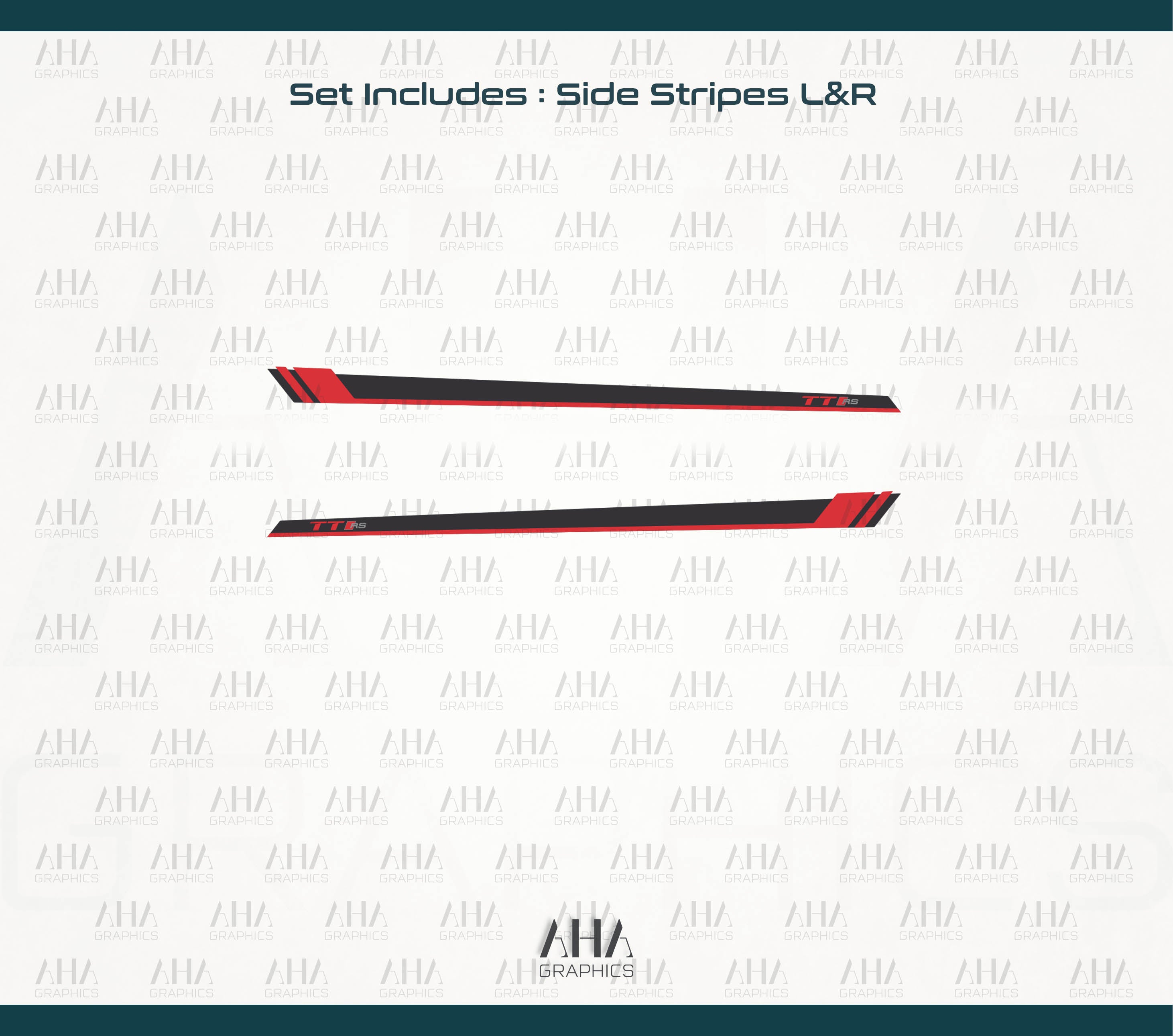 Audi TT RS Audi TT Side Stripes Decals