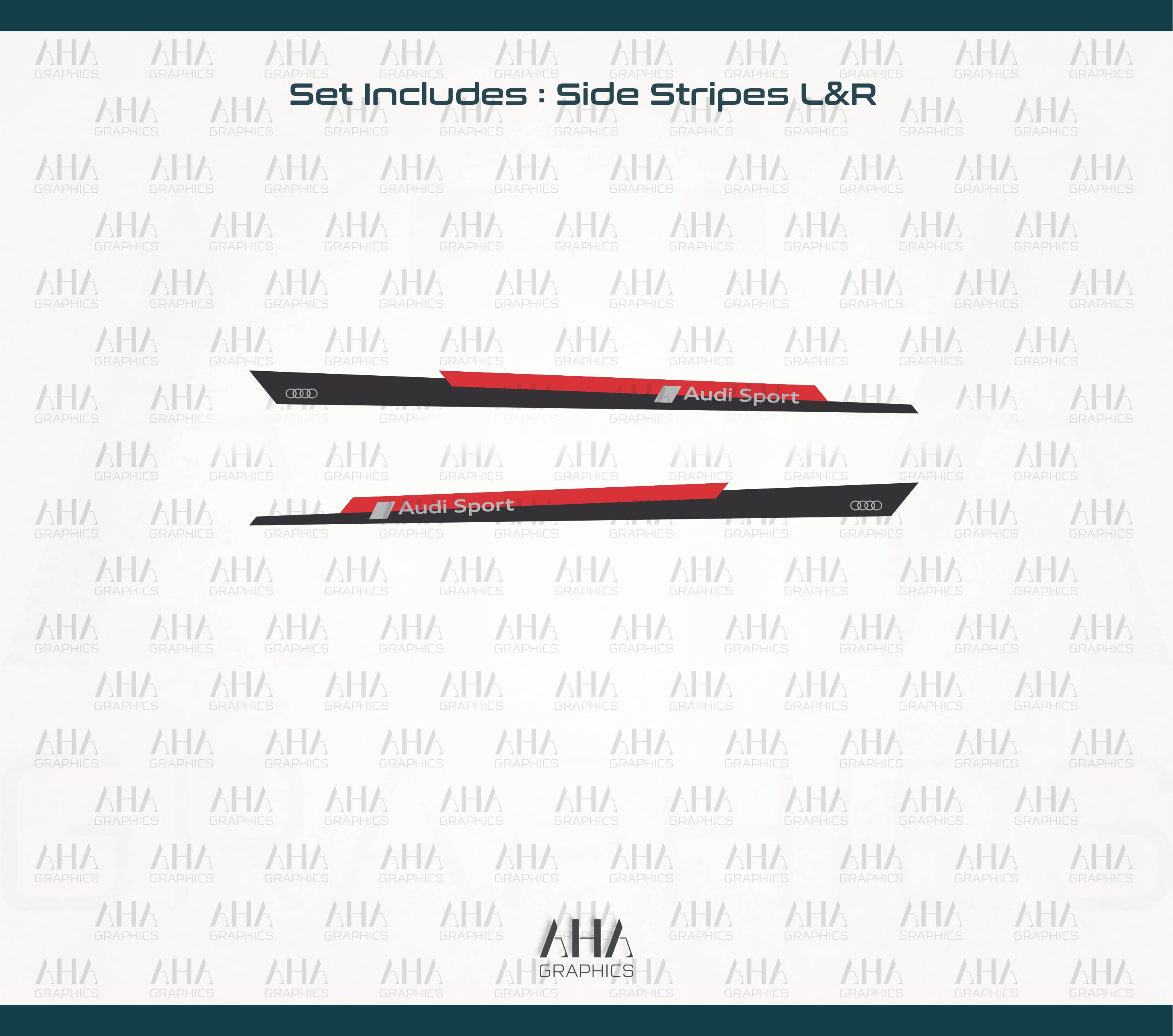 Audi TT RS Audi TT Side Stripes Decals