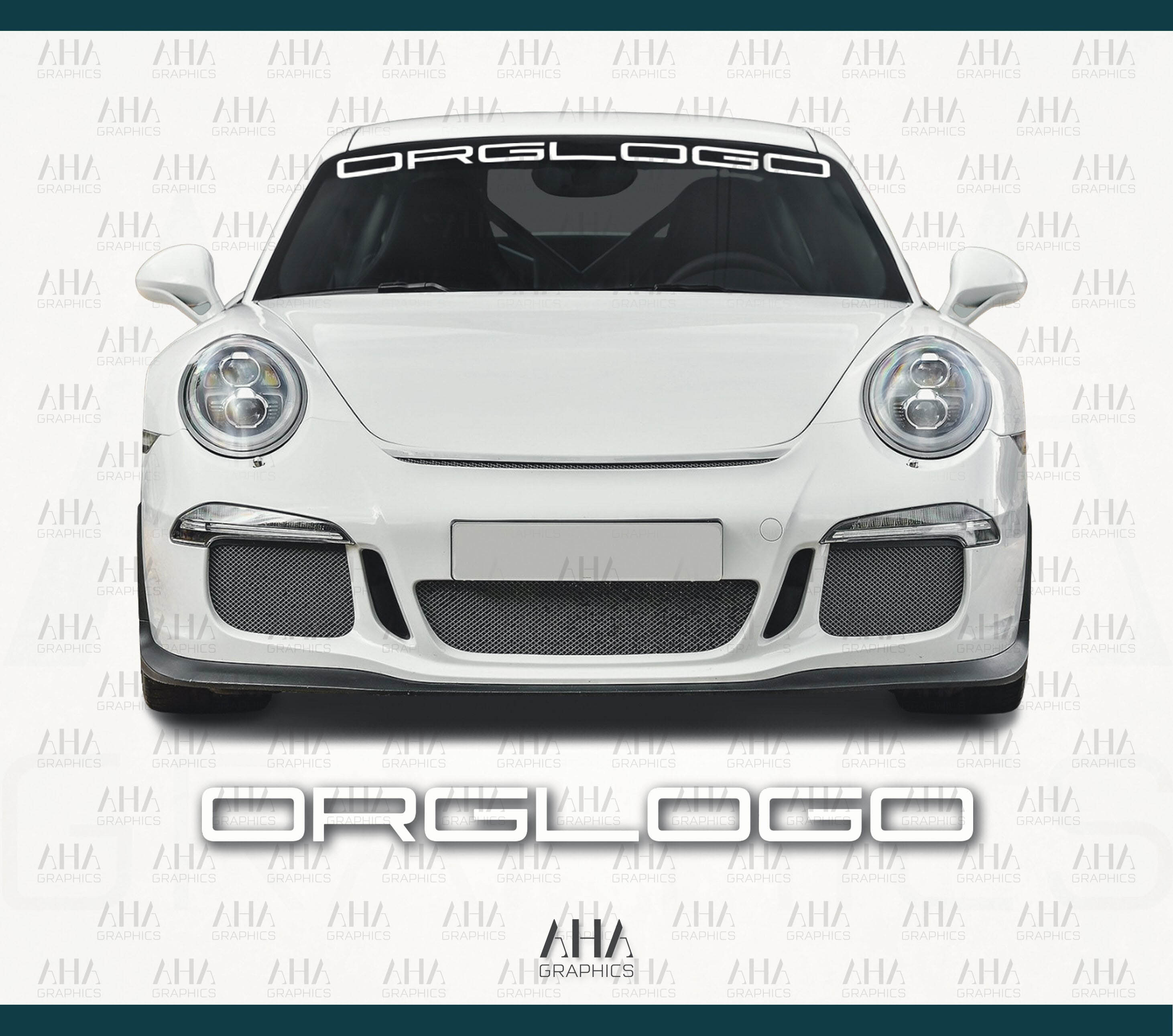 991 991.2 GT3 GT3RS Windscreen Decal