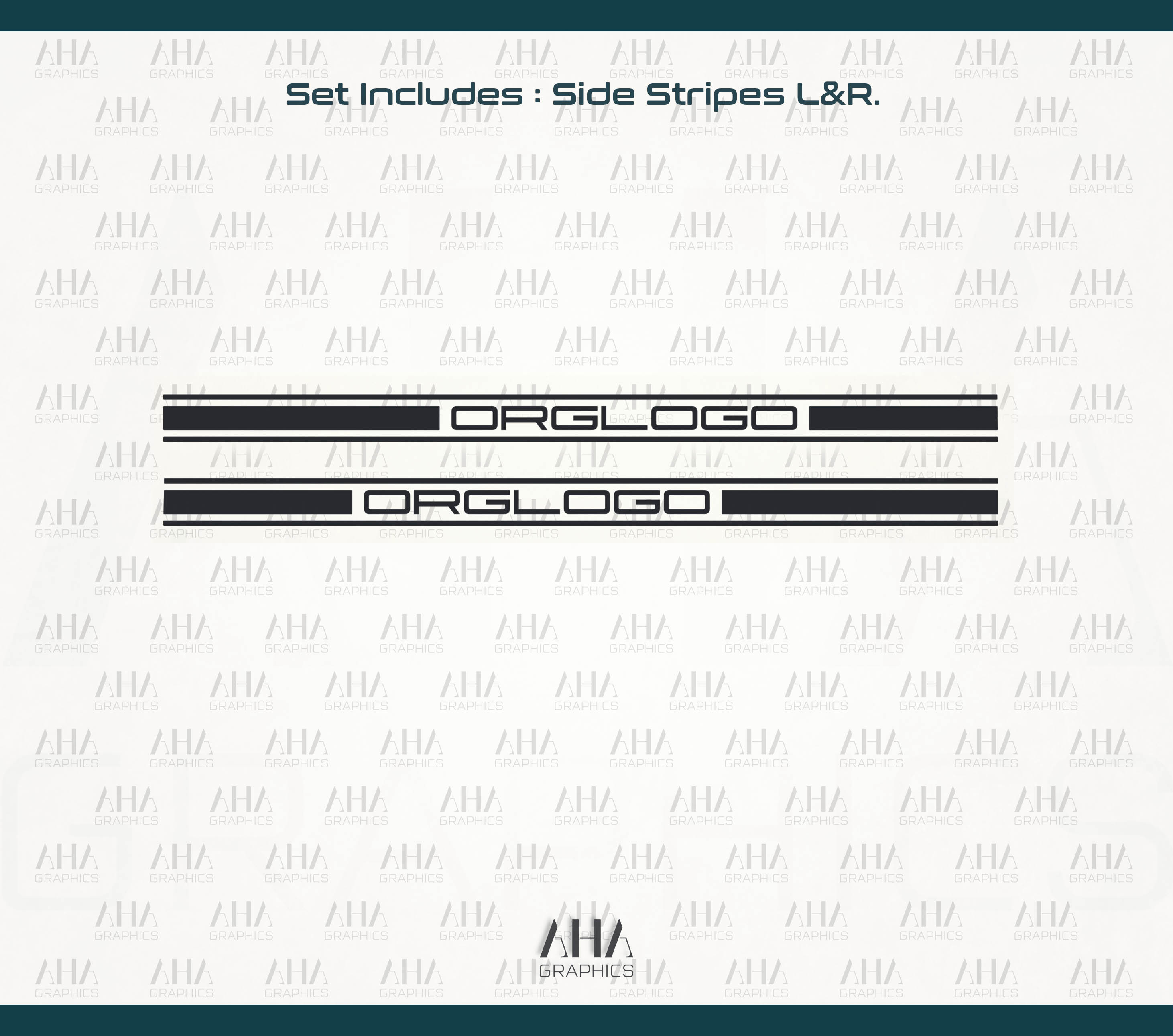 992 911 Side Stripes Decals