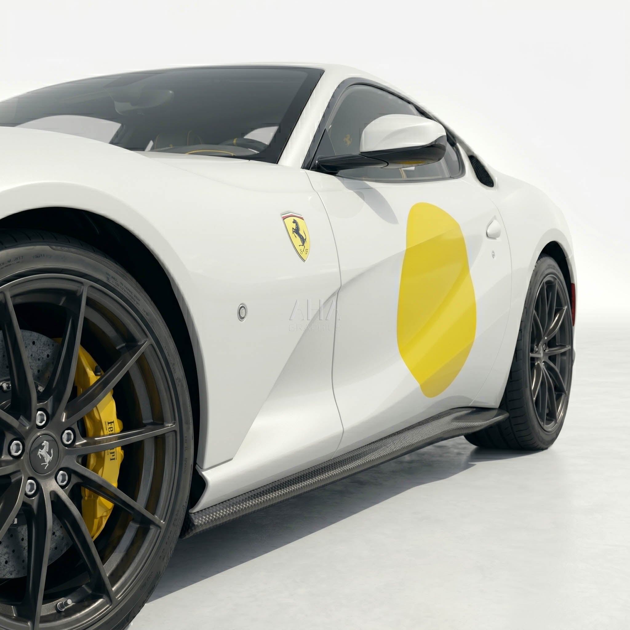 Ferrari 812 Superfast 812 GTS Side Circle Decals