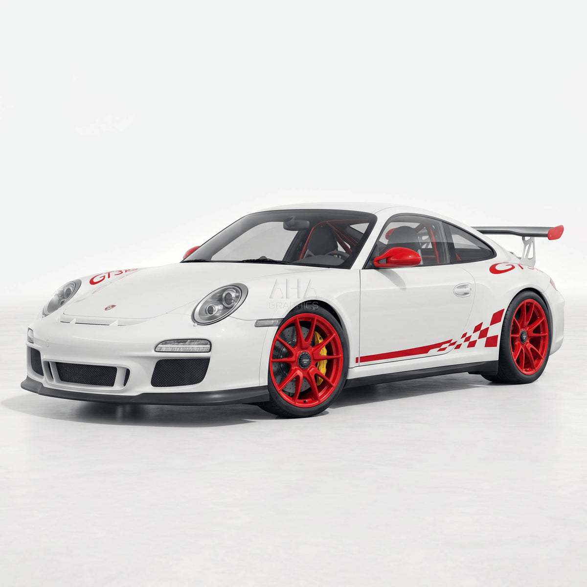 Porsche 997 GT3RS Side Stripes Decals