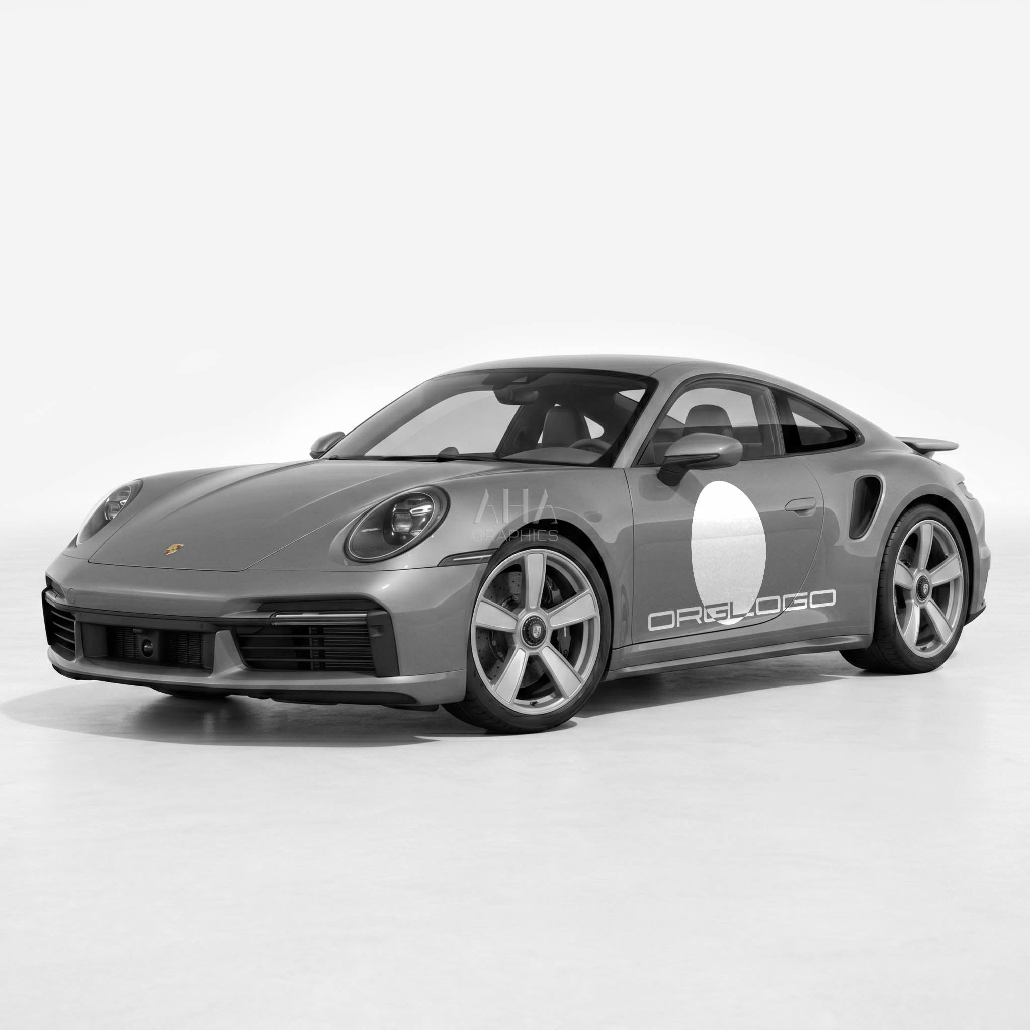 992 911 Turbo 911 S/T Side Graphics Decals