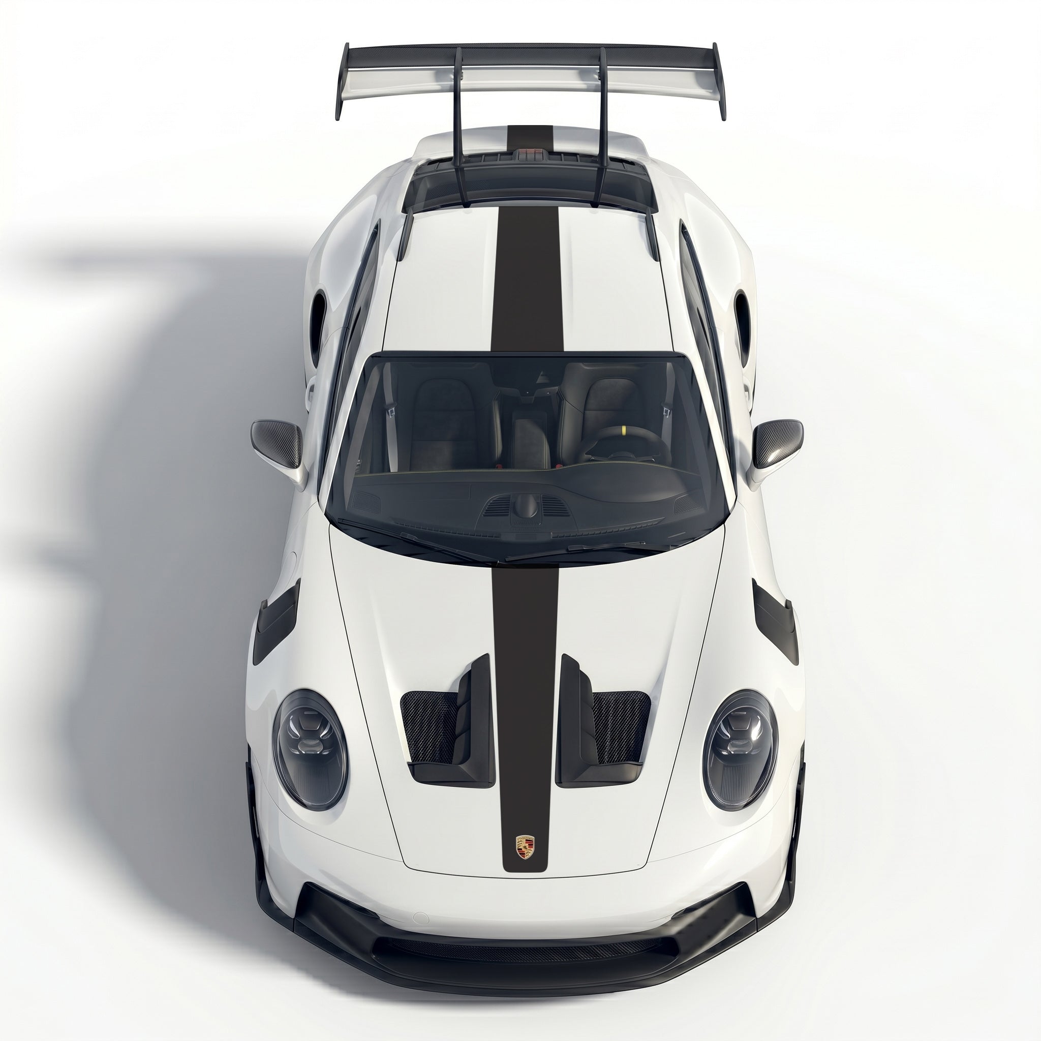 992 GT3RS Center Stripes Decals