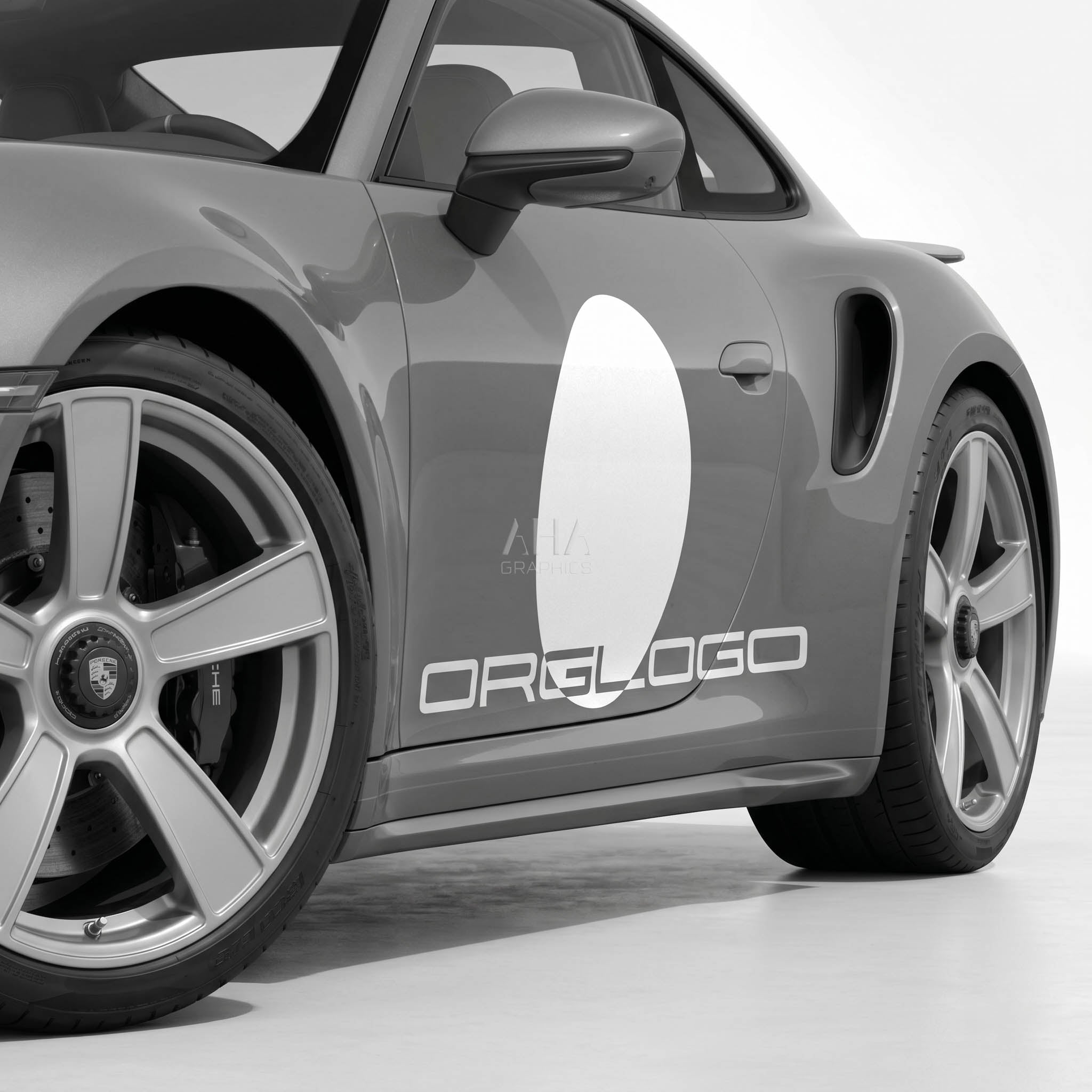 992 911 Turbo 911 S/T Side Graphics Decals