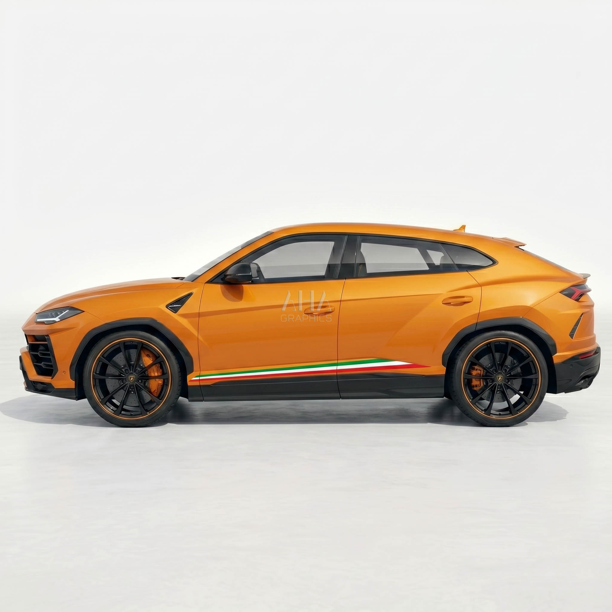 Lamborghini Urus Performante Side Stripes Decals