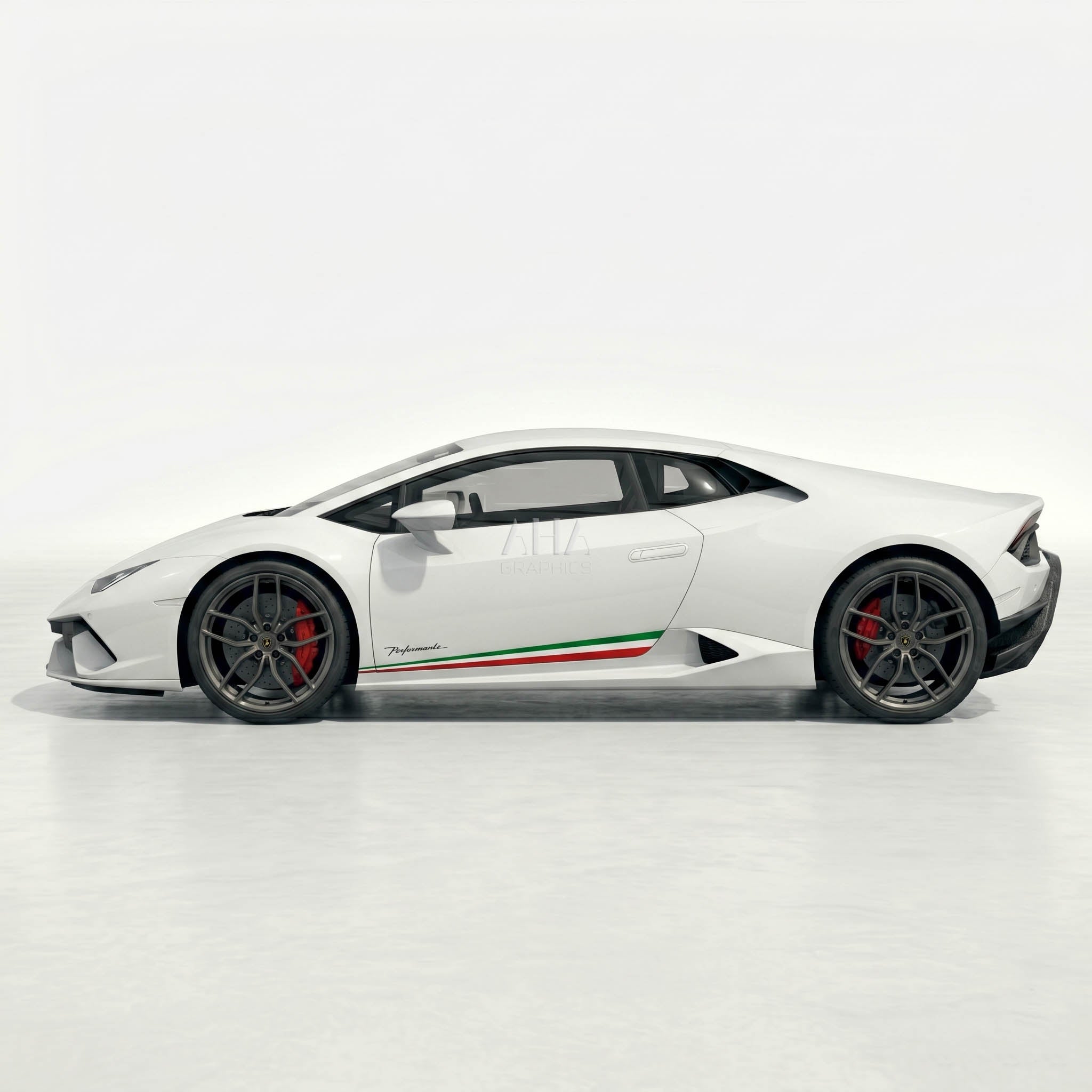 Lamborghini Huracan Performante Side Stripes