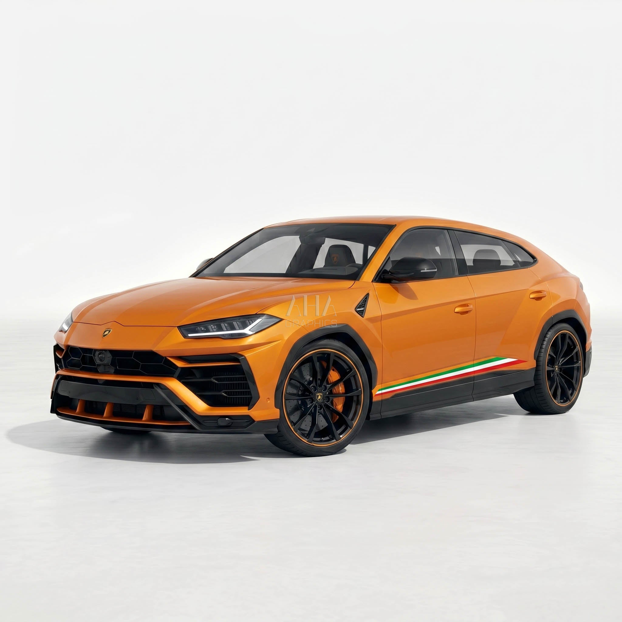 Lamborghini Urus Performante Side Stripes Decals