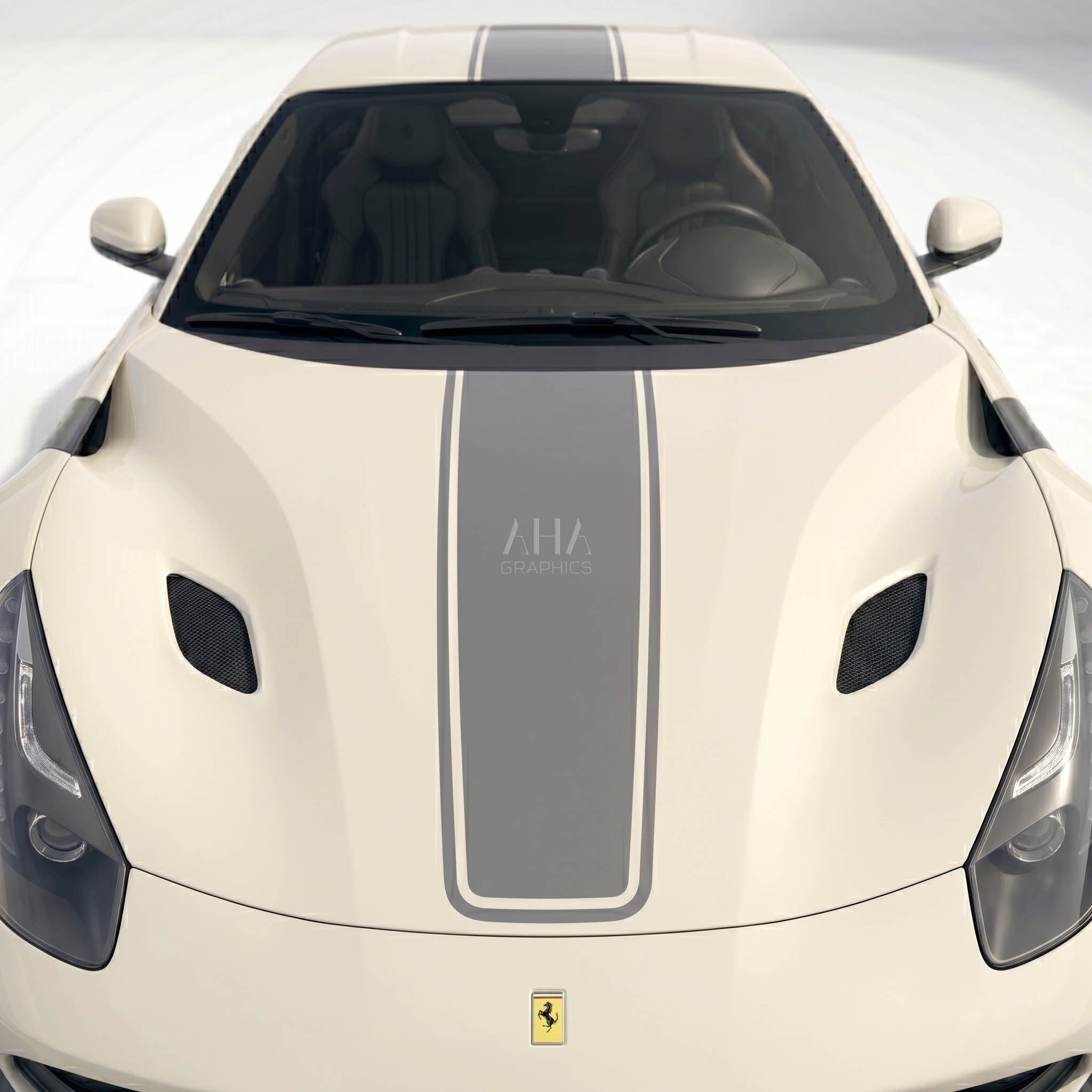 Ferrari F12 Berlinetta Center Stripes Decals