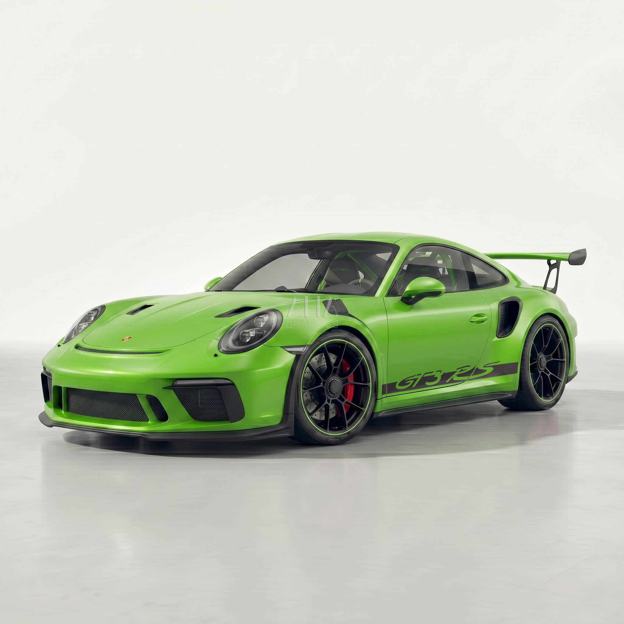 991.2 911 GT3RS Side Stripes Wing Decal