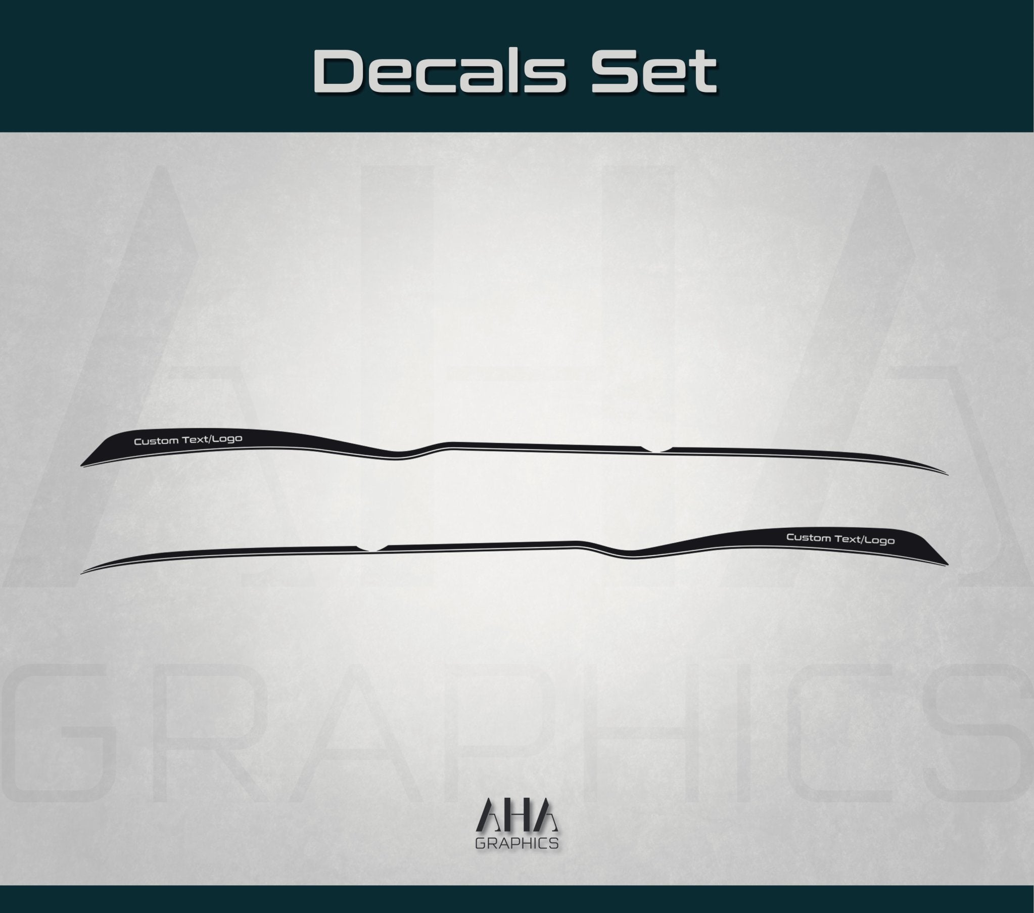 Custom Side Stripes Decals for Chevrolet Camaro