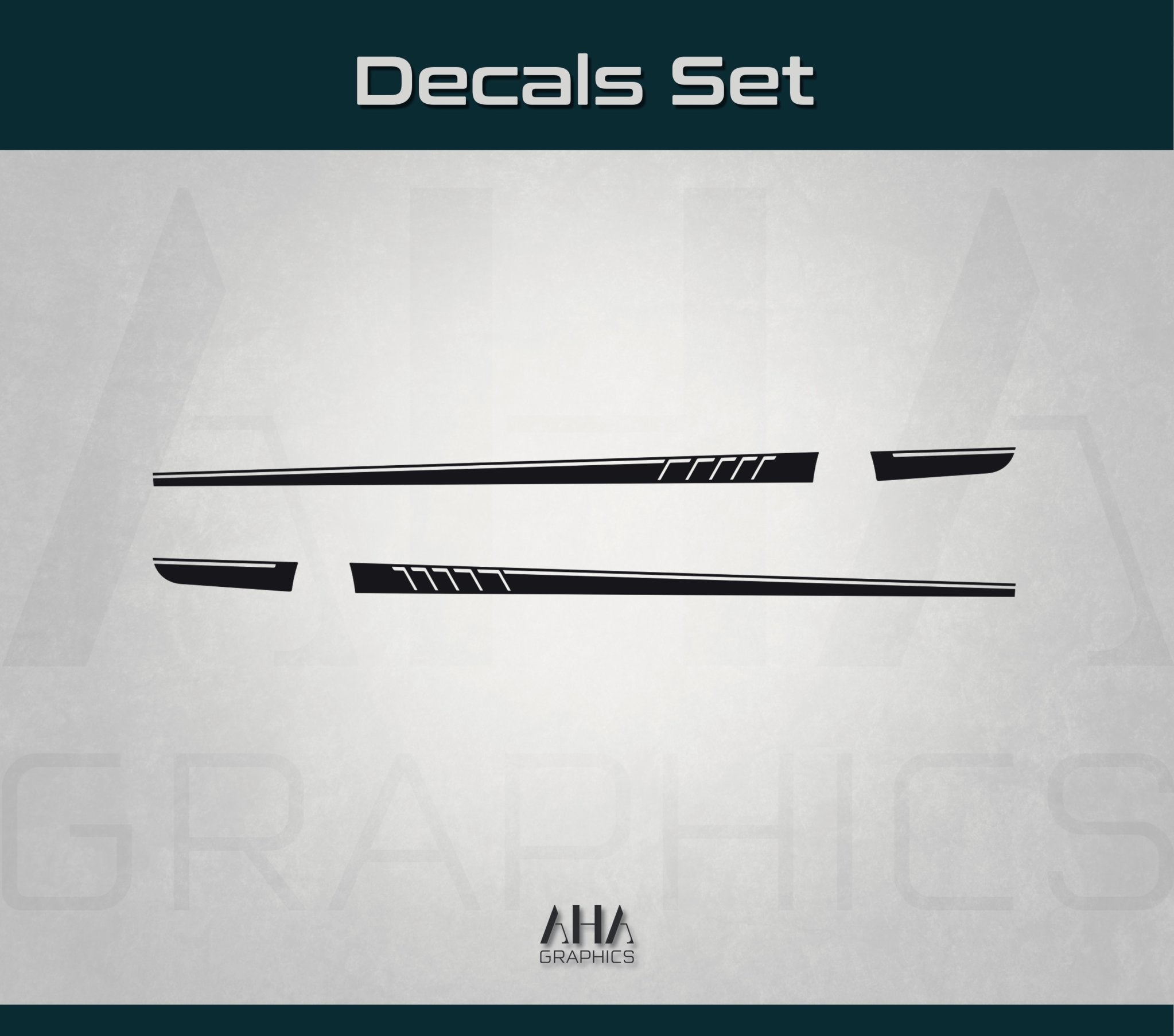 Side Stripes Decals for Mercedes AMG E63 Mercedes Benz E Class