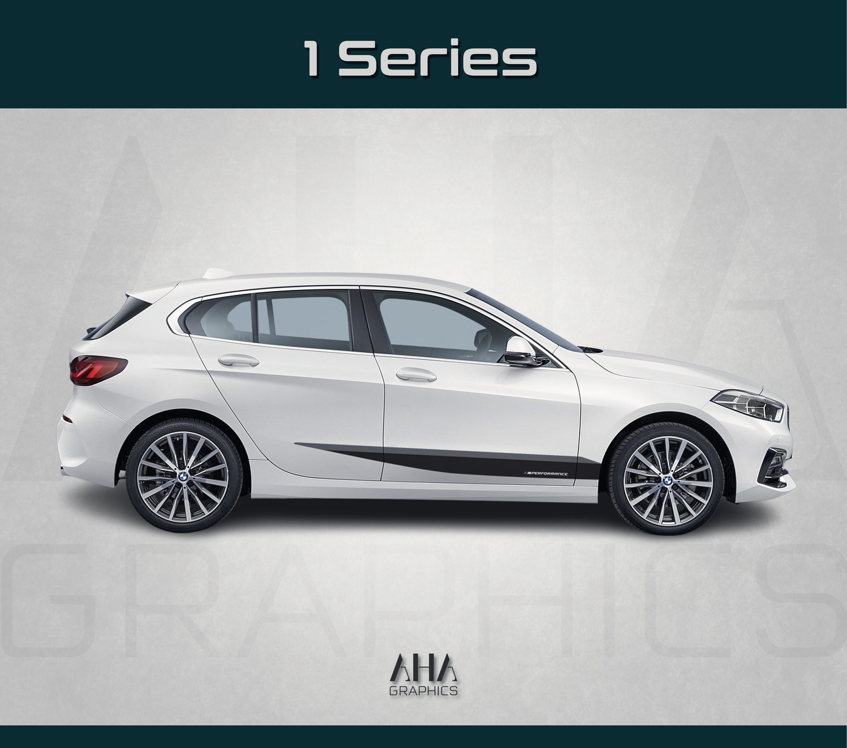 Side Stripes Decals for BMW 1 Series