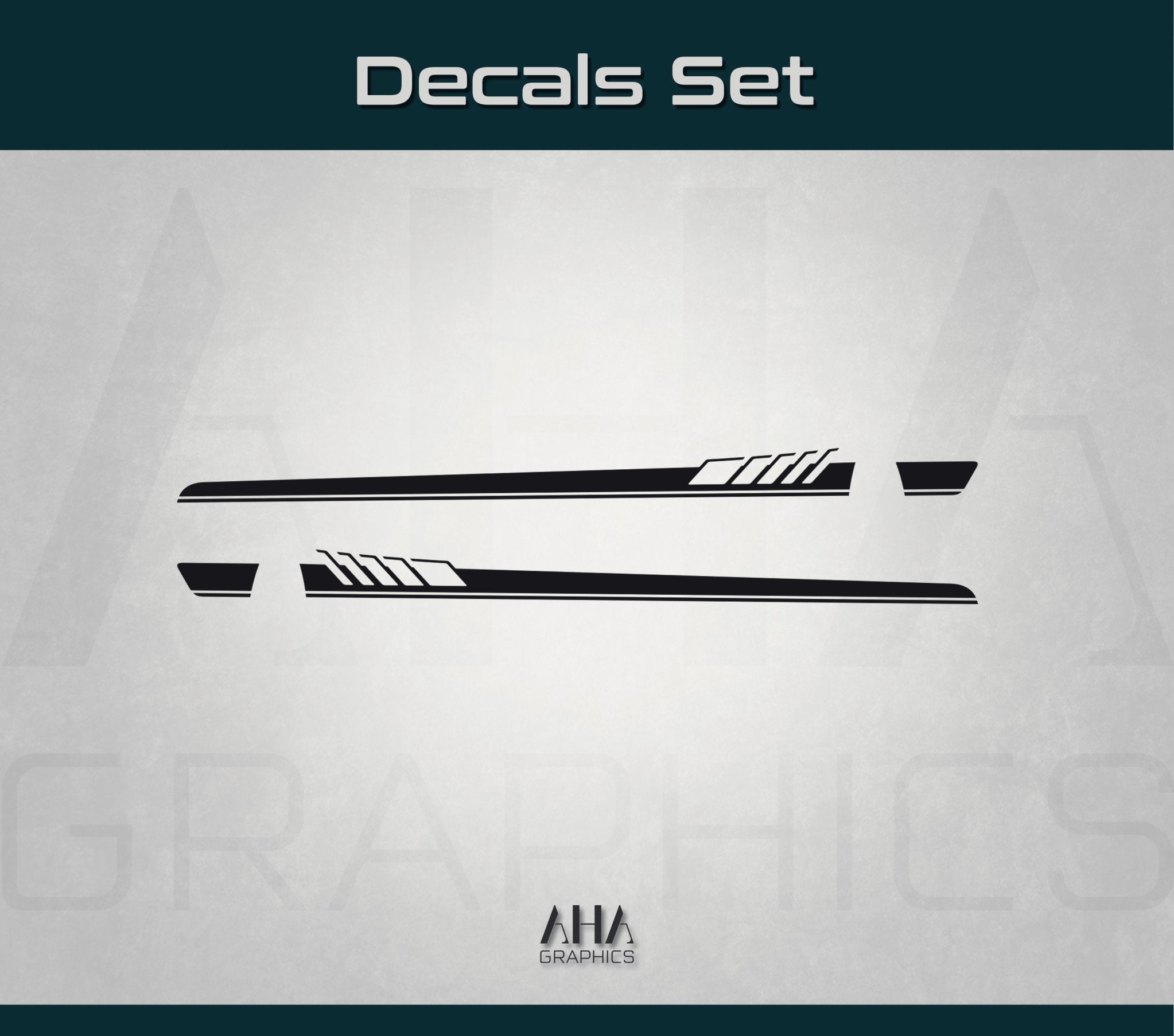 Side Stripes Decals for Mercedes AMG C63 Mercedes Benz C Class