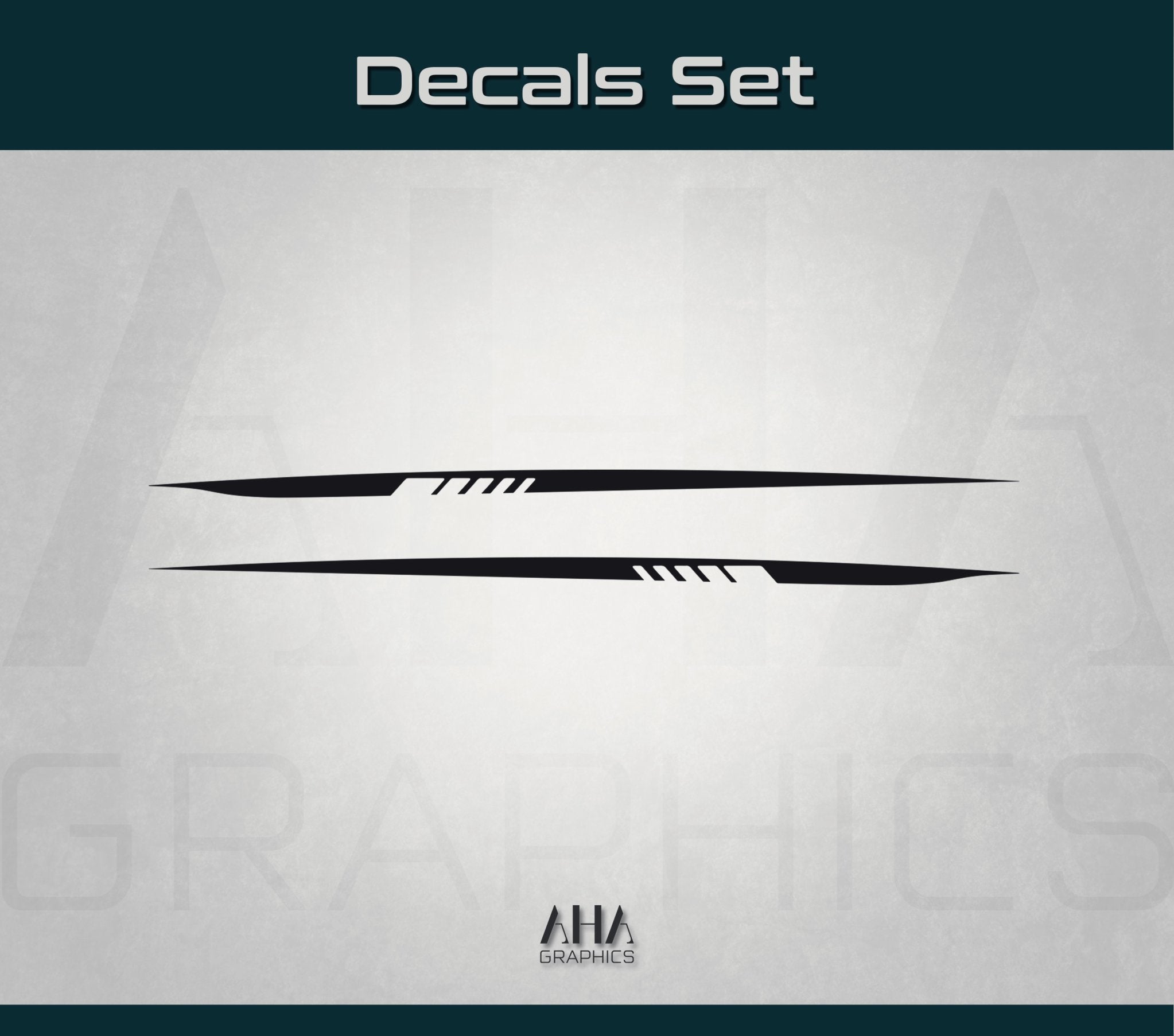 Side Stripes Decals for Mercedes AMG C63 Mercedes Benz C Class