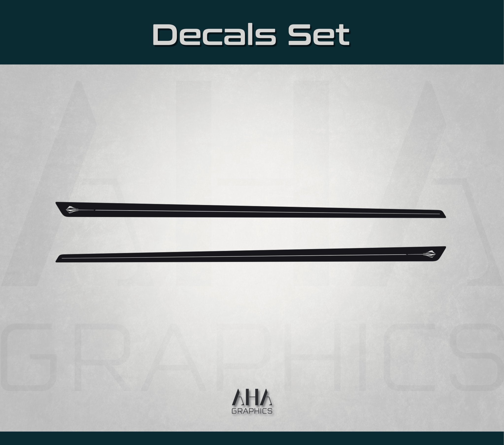 Side Stripes Decals for Chevrolet Corvette C6