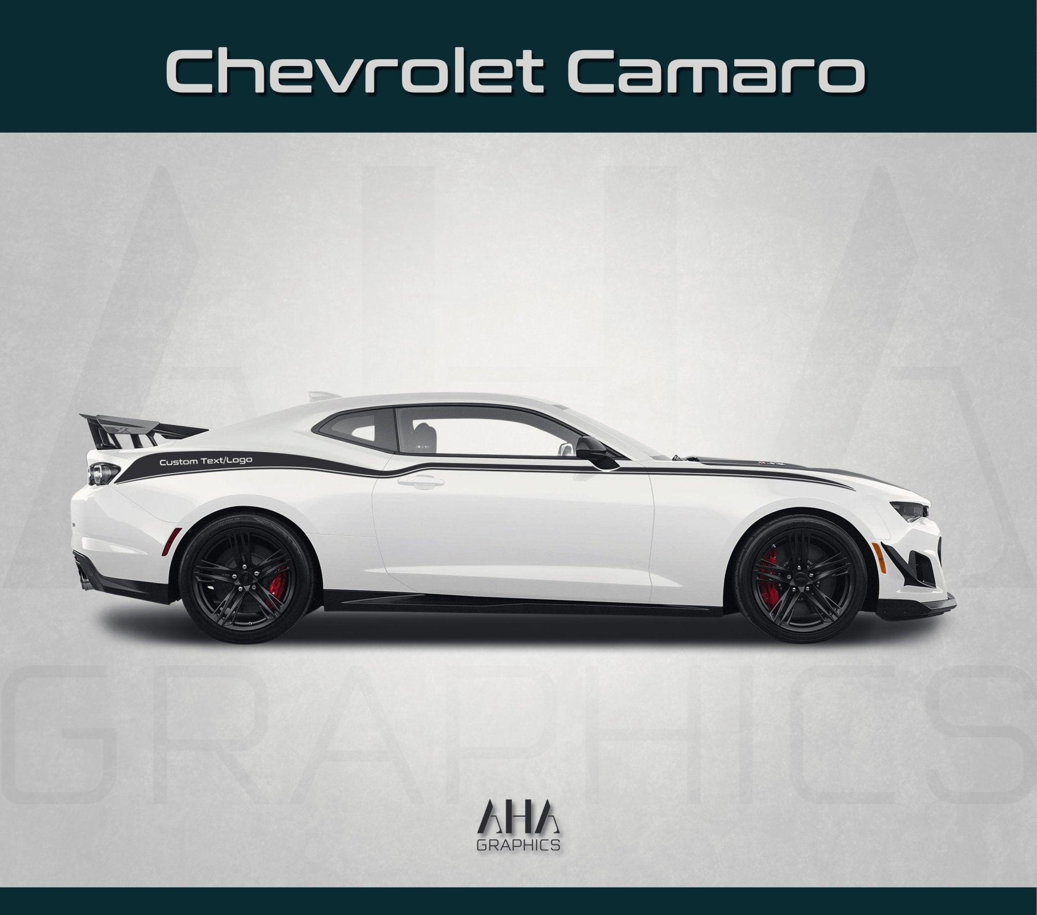 Custom Side Stripes Decals for Chevrolet Camaro