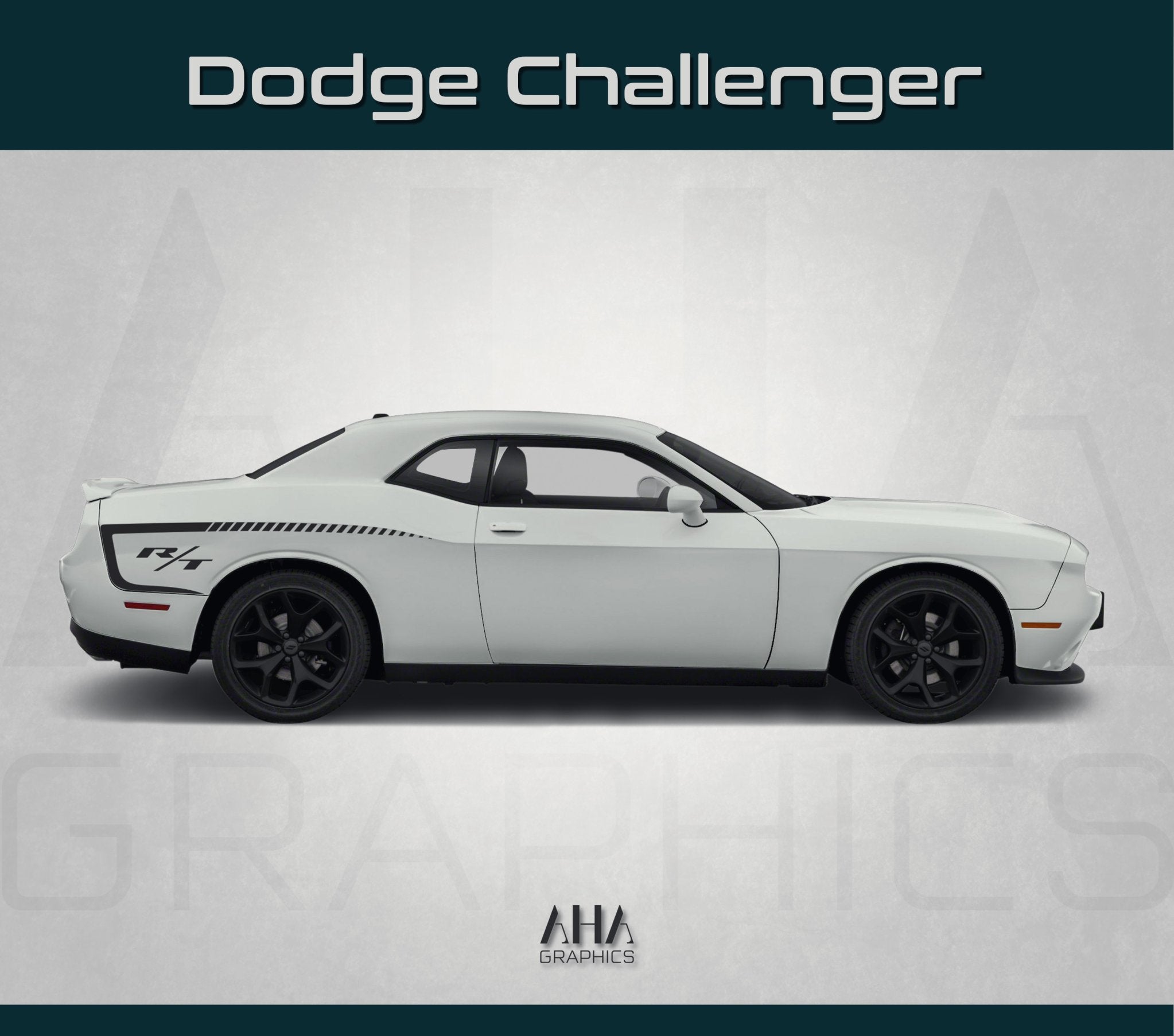 Side Graphic Decals for Dodge Challenger RT