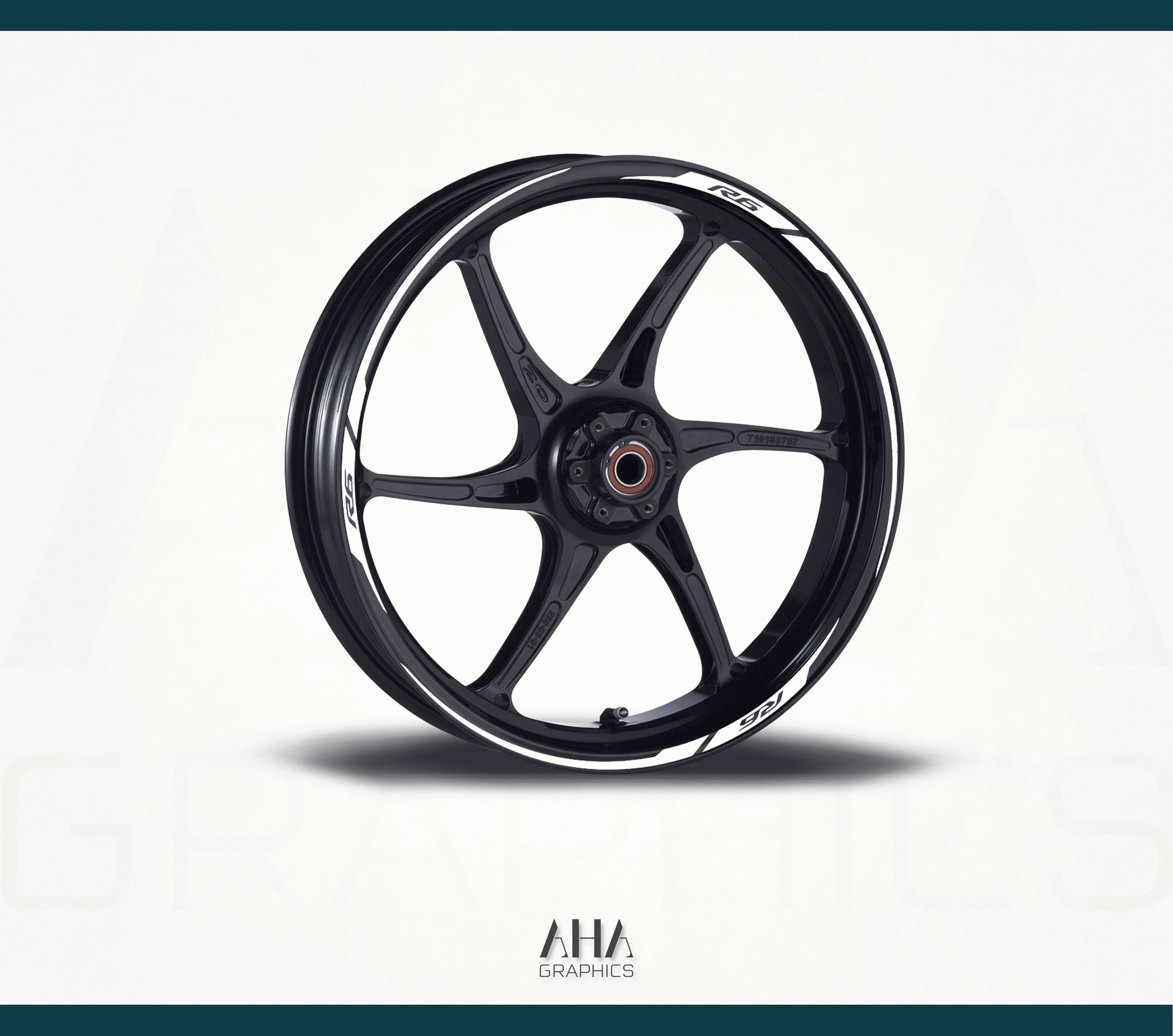Yamaha R6 Rim Stickers Decals – AHA Graphics