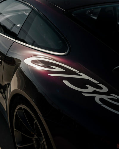991 991.2 GT3RS Checkered Side Stripes with Fenders Wing Decals
