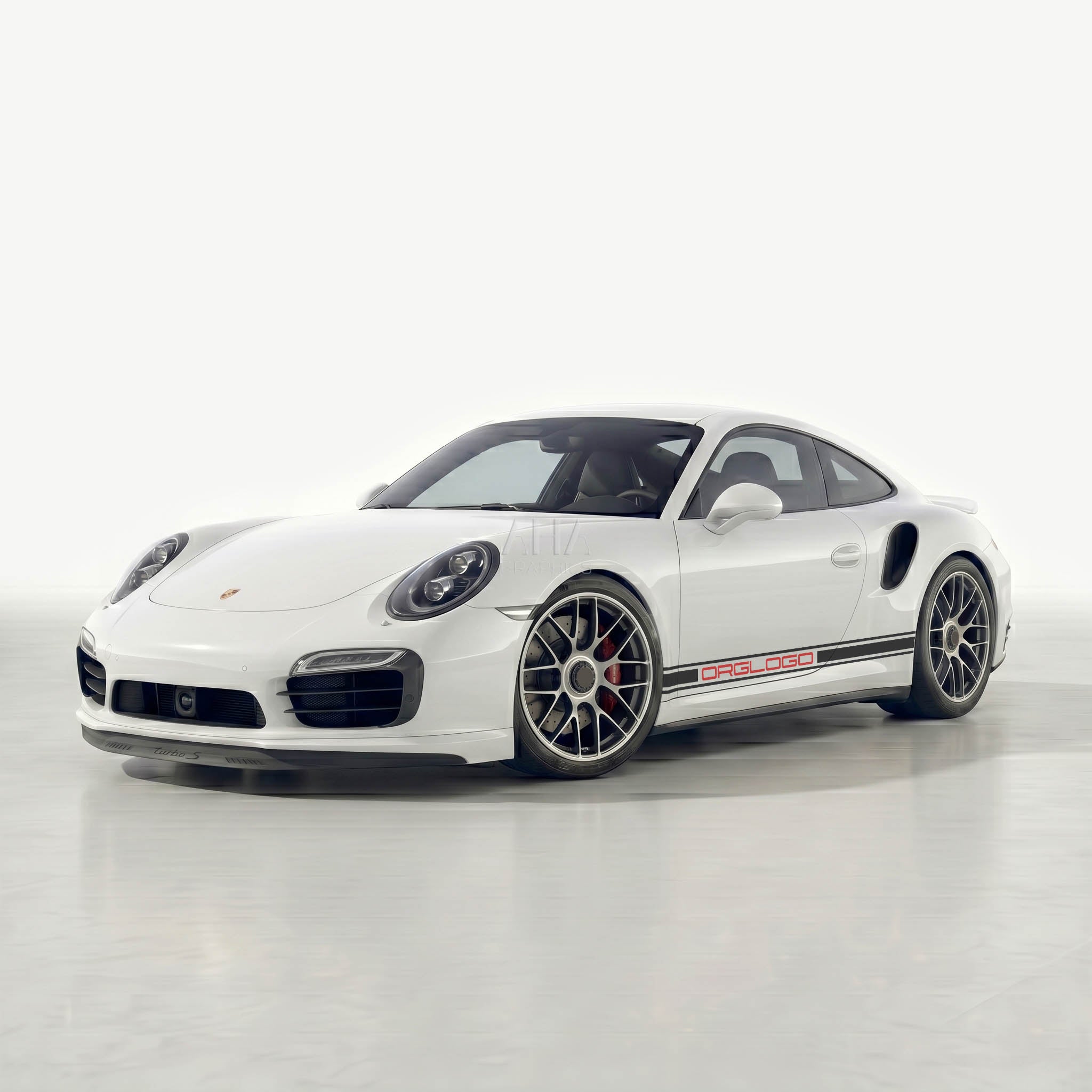 991 992 911r Side Stripes Decals
