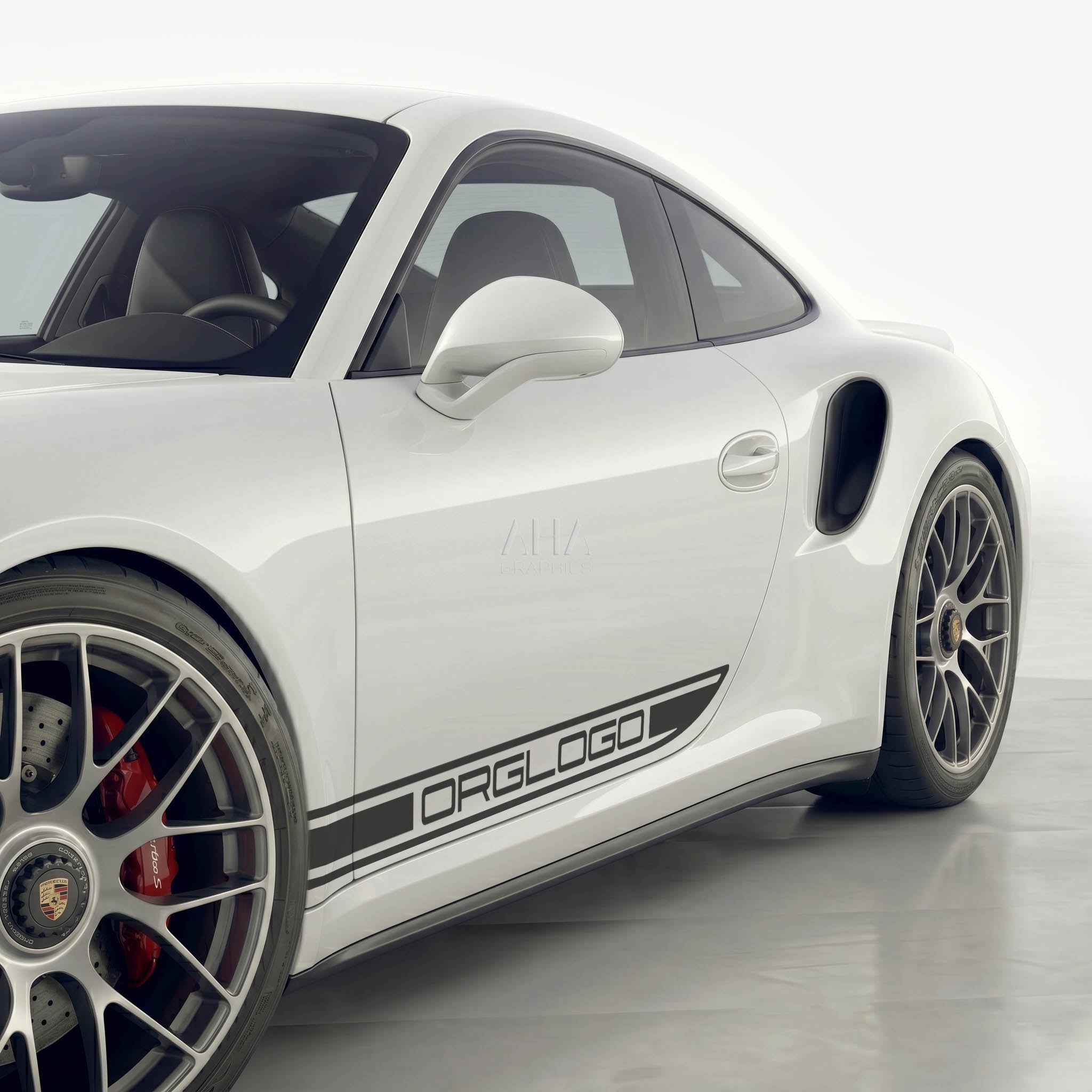 911 991 Carrera Turbo GT3 Side Stripes Decals