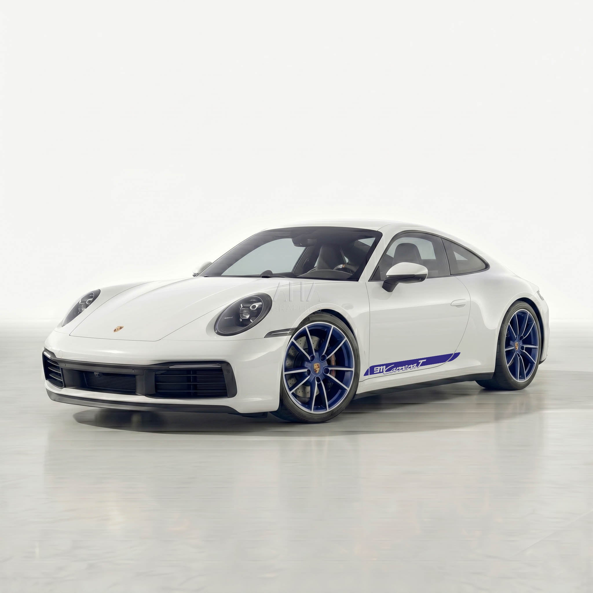 911 992.2 Carrera T Side Stripes Decals