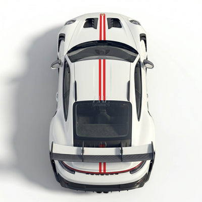 992 GT3RS Center Stripes Decals