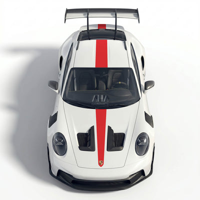 992 GT3RS Center Stripes Decals