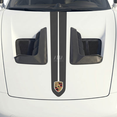992 GT3RS Center Stripes Decals