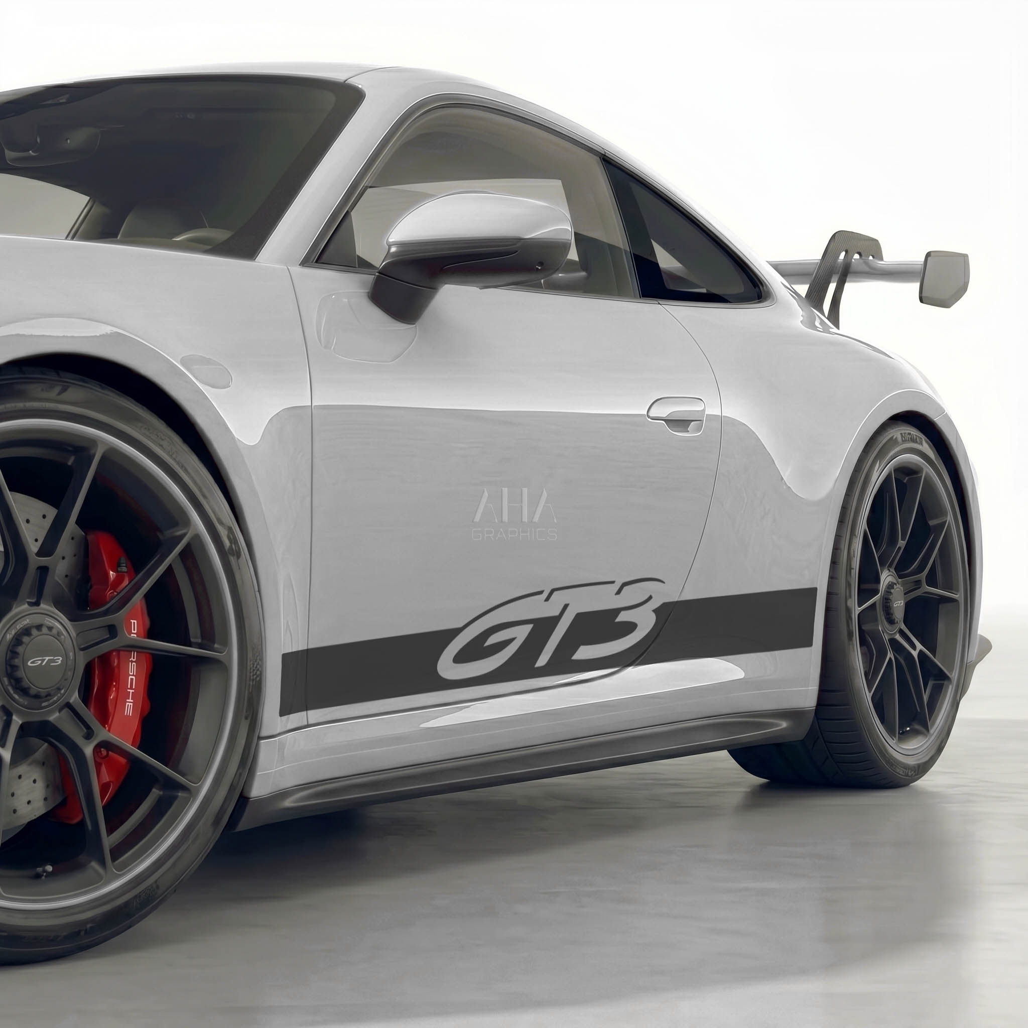 992 911 GT3 Side Stripes Decals