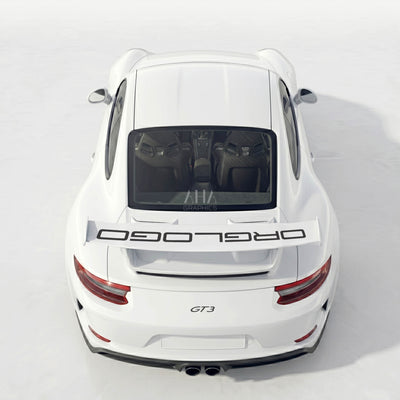991 GT3 Rear Wing Decal