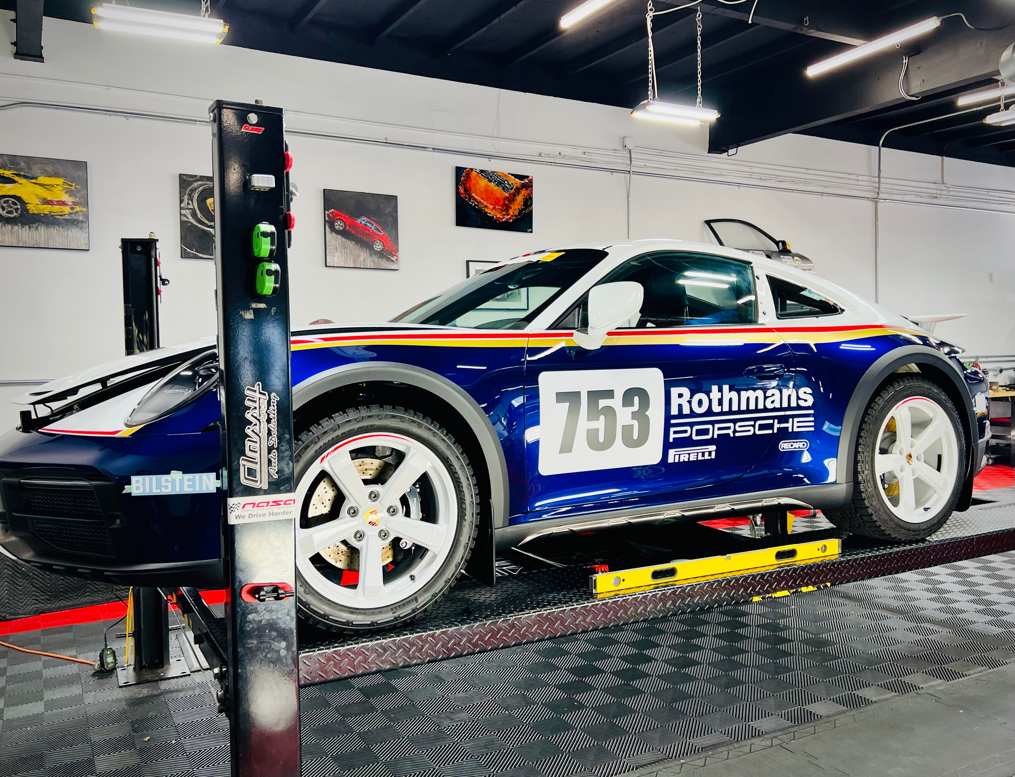 911 Dakar 992 Rothmans Side Decals