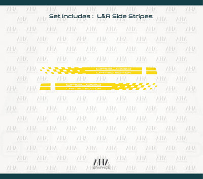 992 911 Limited Edition Side Stripes Decals