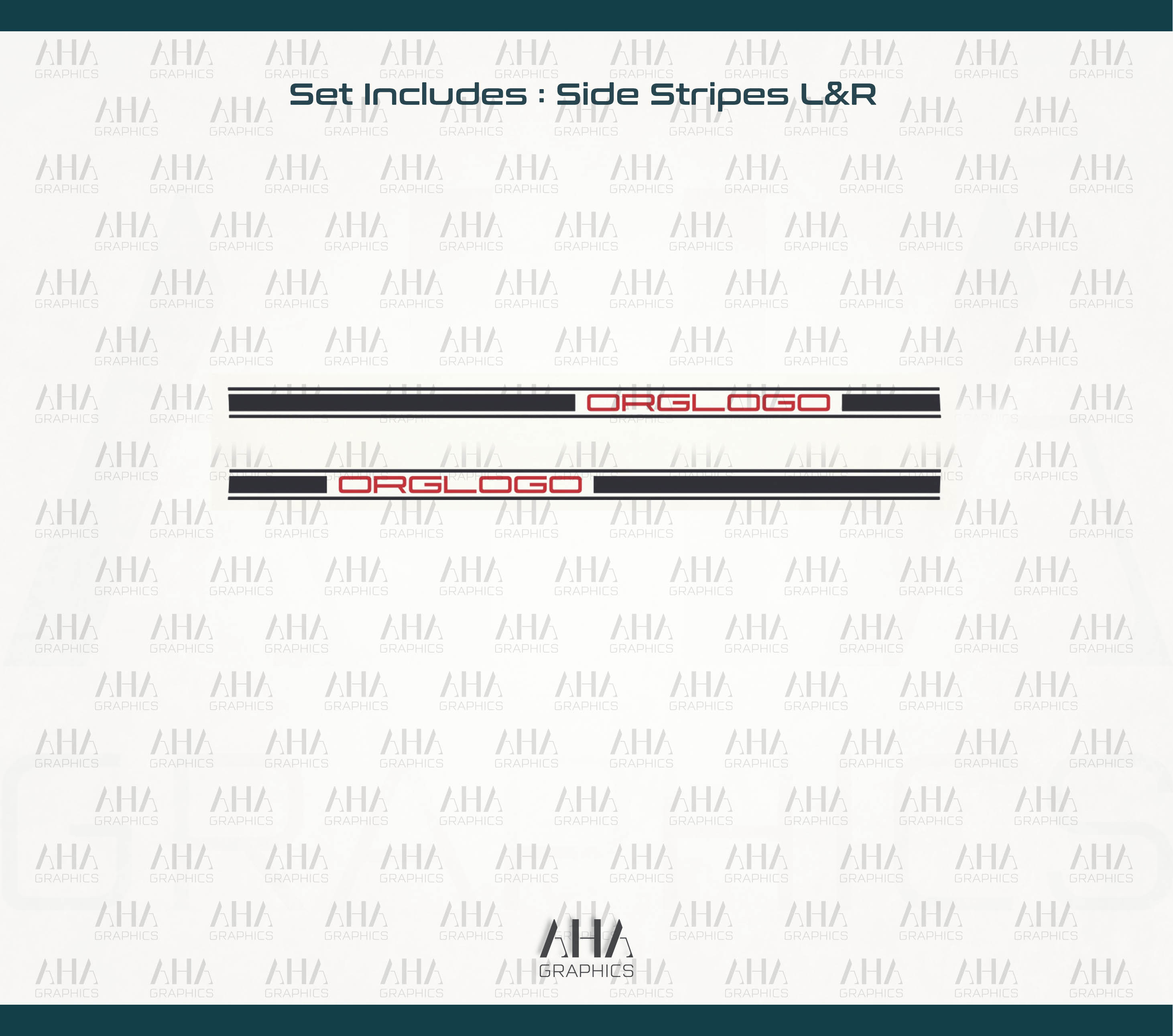 Taycan Side Stripes Decals
