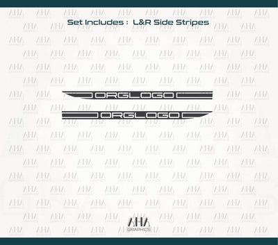 992 911 Side Stripes Decals