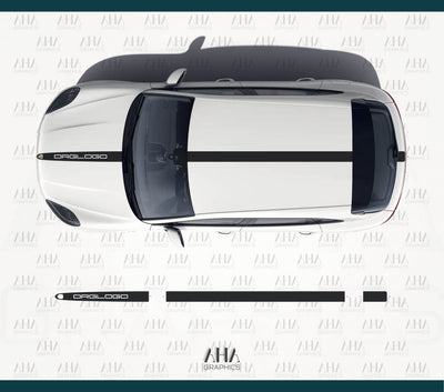 95B Macan Motorsport Center Stripes Decals