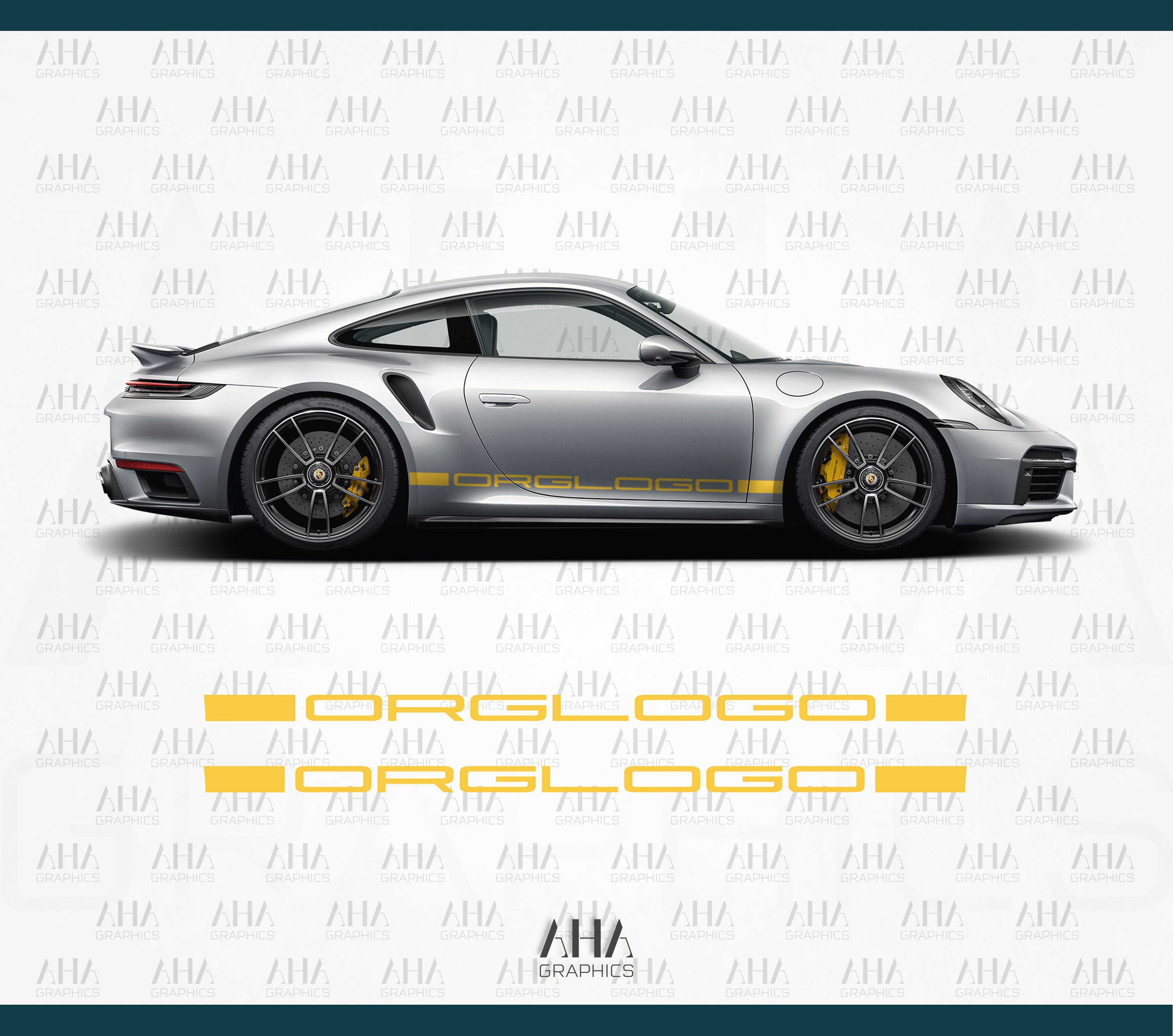 911 992 Turbo Carrera Side Decals