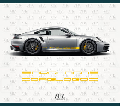 911 992 Turbo Carrera Side Decals
