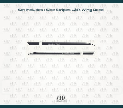 Taycan Side Stripes Decals