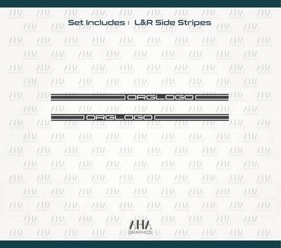 992 911 Side Stripes Decals